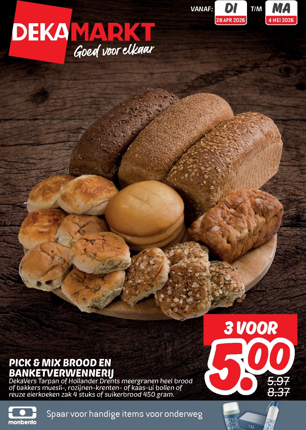 Dekamarkt folder voor volgende week van dinsdag 28-04-2026 tot maandag 04-05-2026