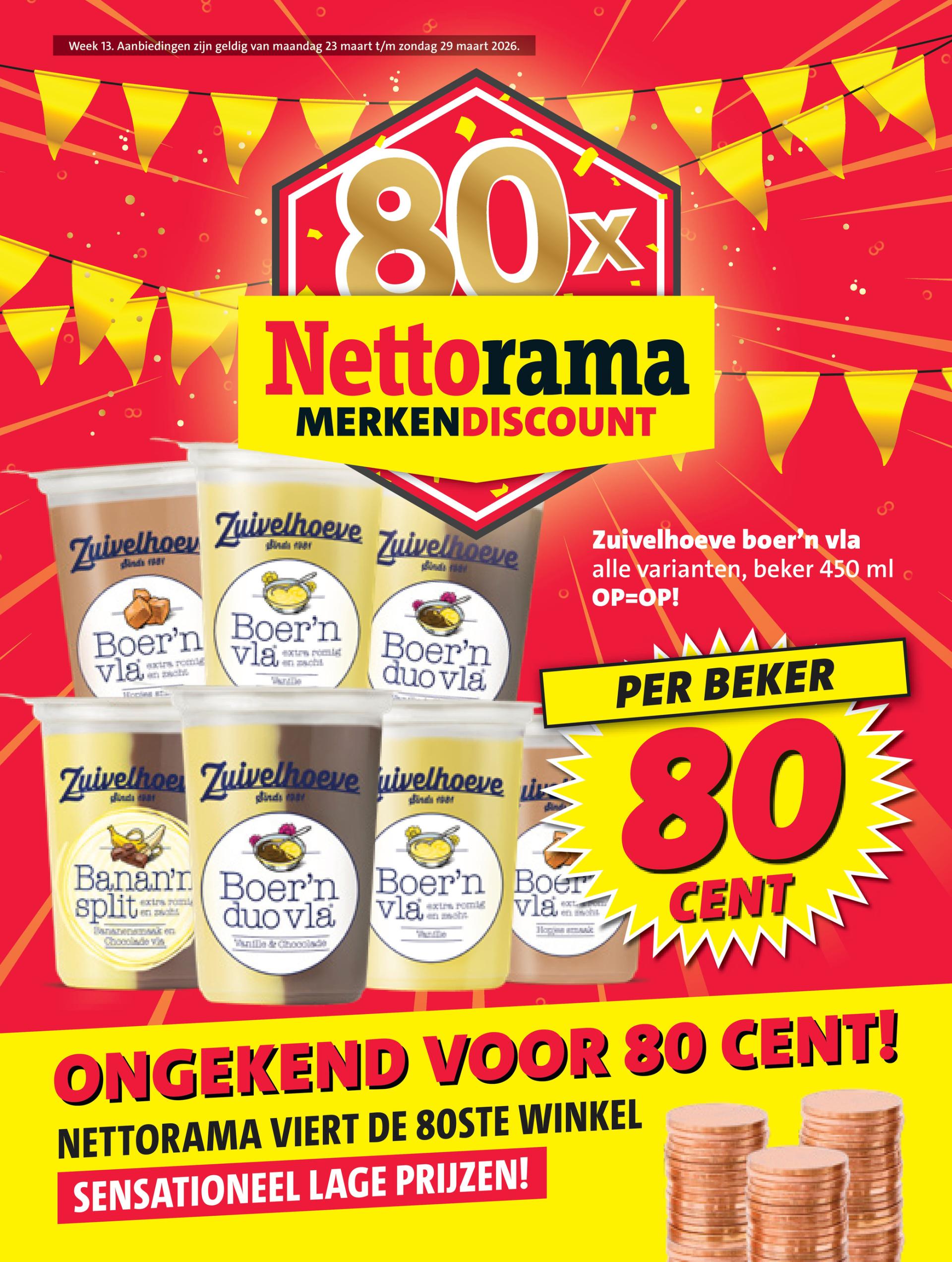 De Nettorama folder geldig vanaf 23-03-2026 t/m 29-03-2026
