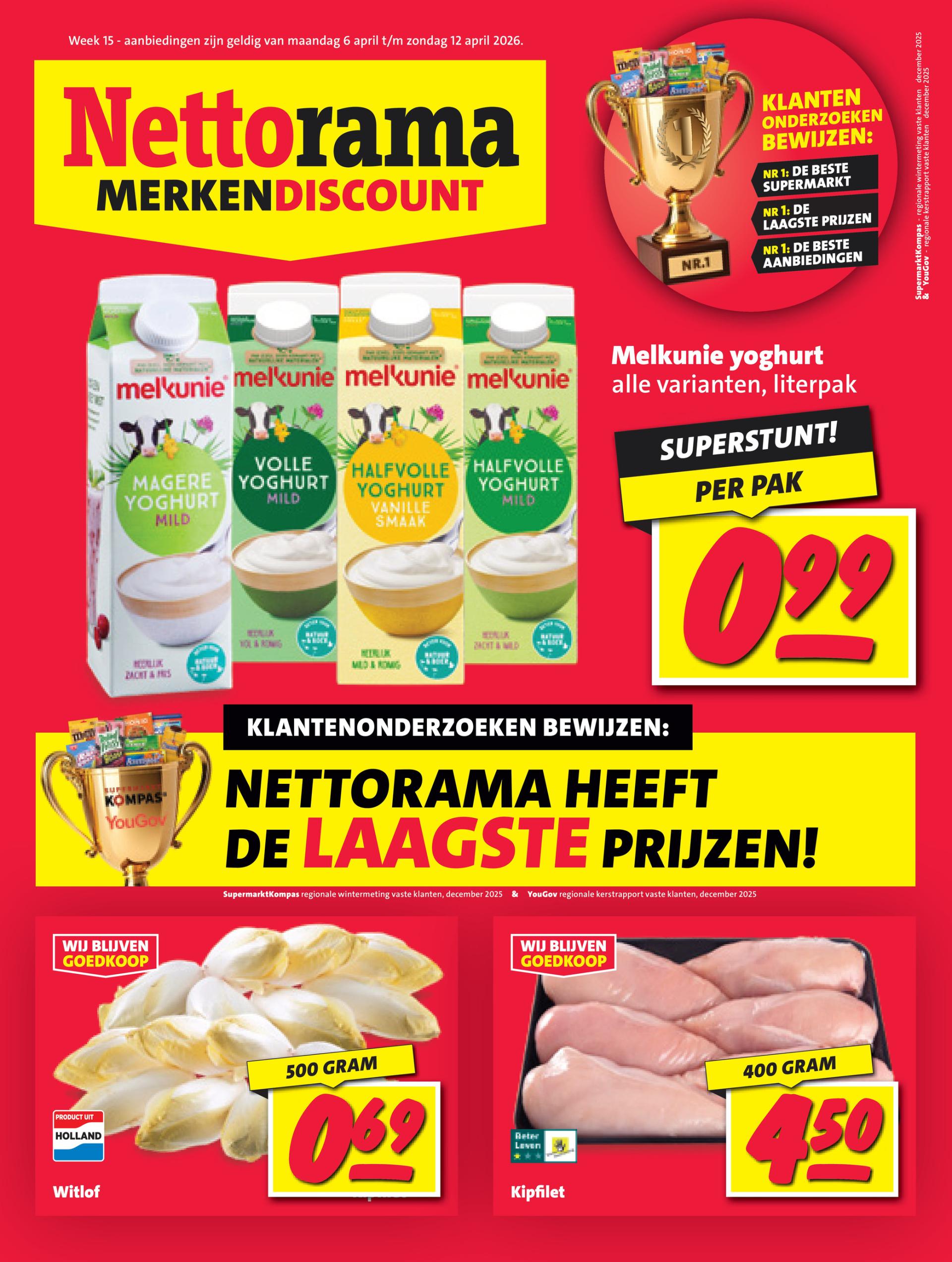 De Nettorama folder geldig vanaf 06-04-2026 t/m 12-04-2026