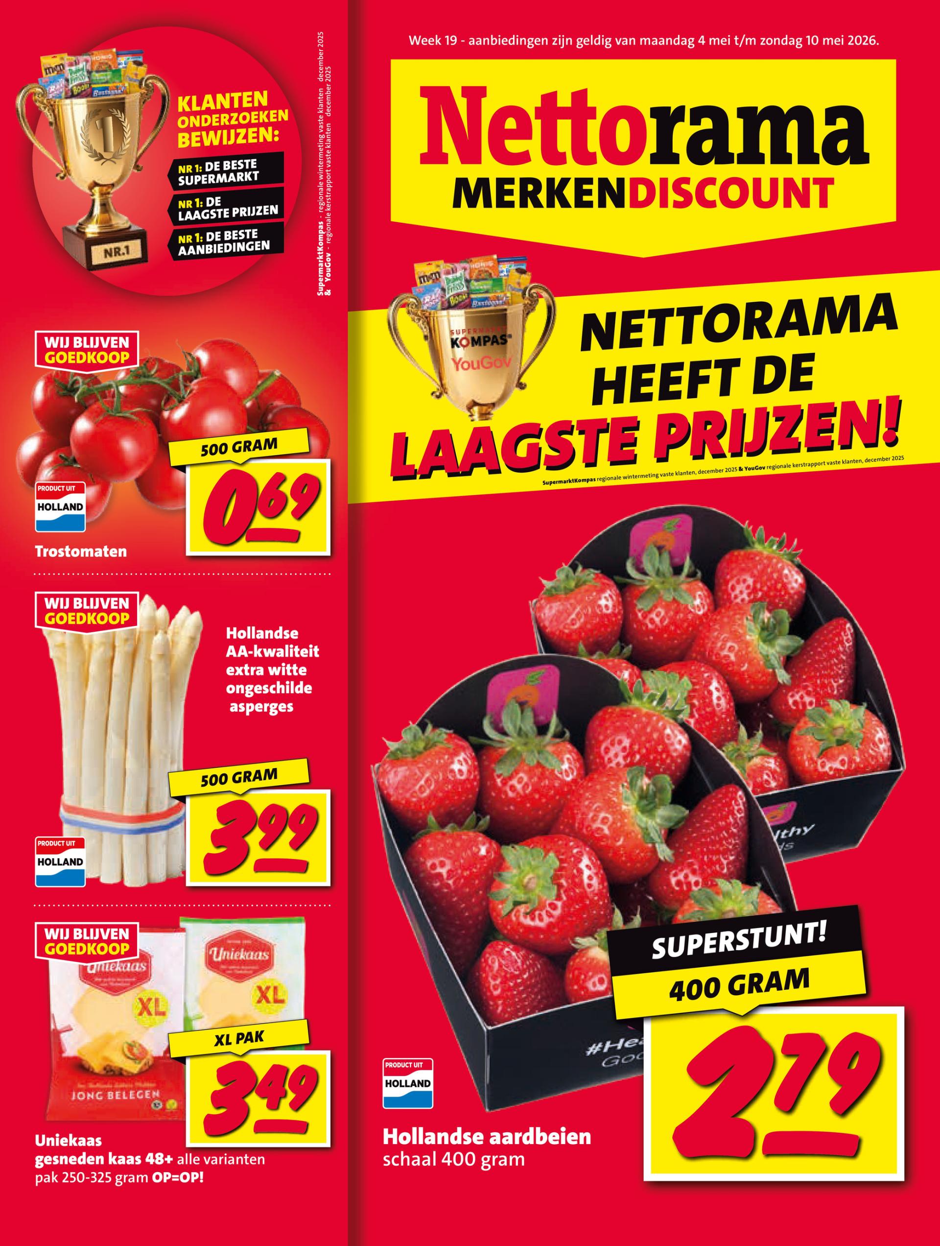 Nettorama folder voor volgende week van maandag 04-05-2026 tot zondag 10-05-2026