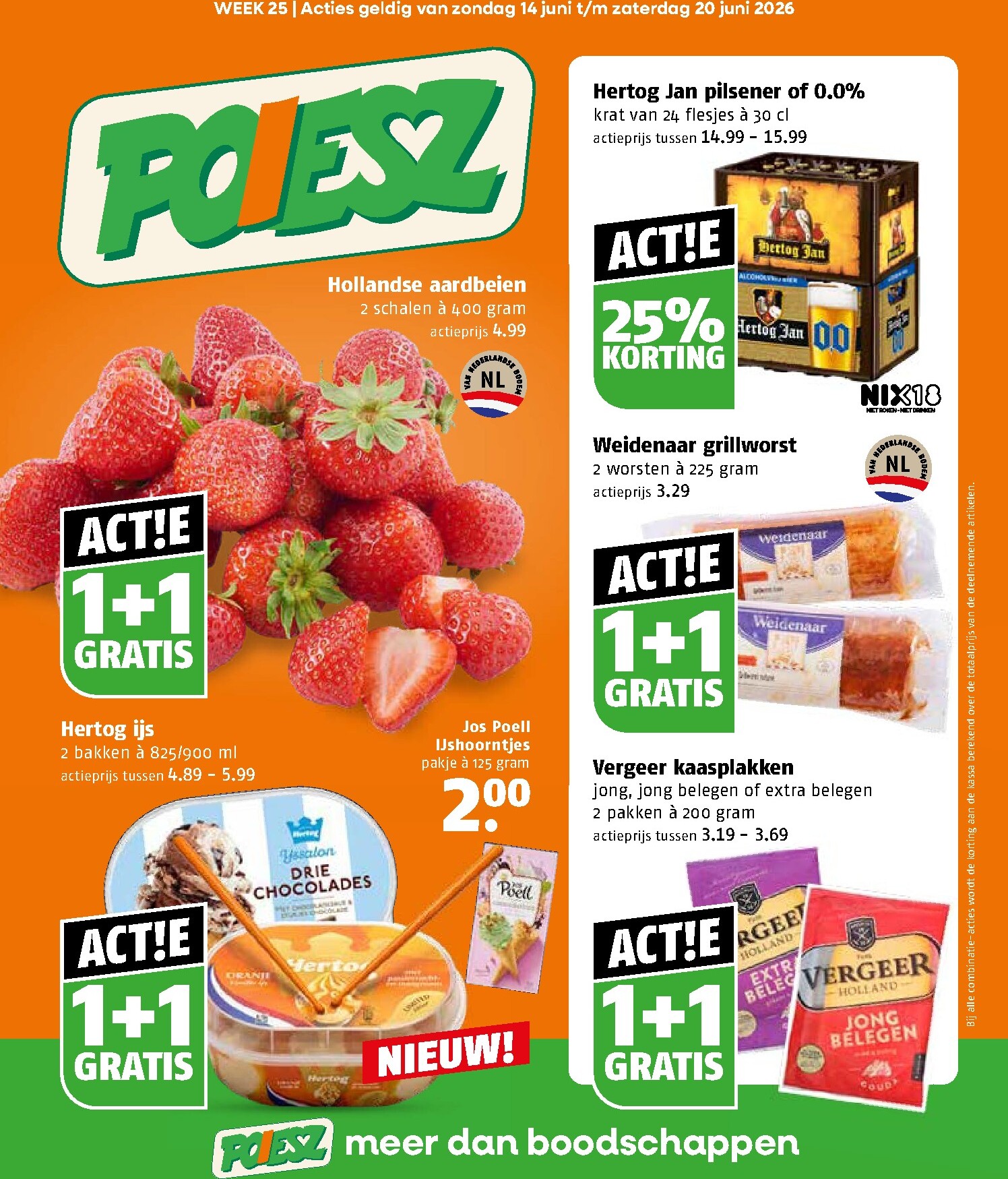 Poiesz folder voor volgende week van zondag 14-06-2026 tot zaterdag 20-06-2026