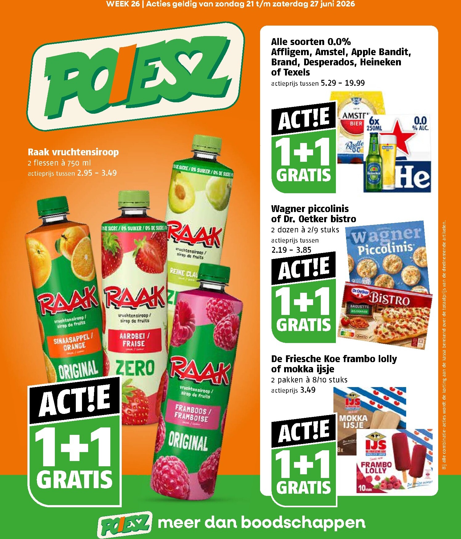 Poiesz folder voor volgende week van zondag 21-06-2026 tot zaterdag 27-06-2026