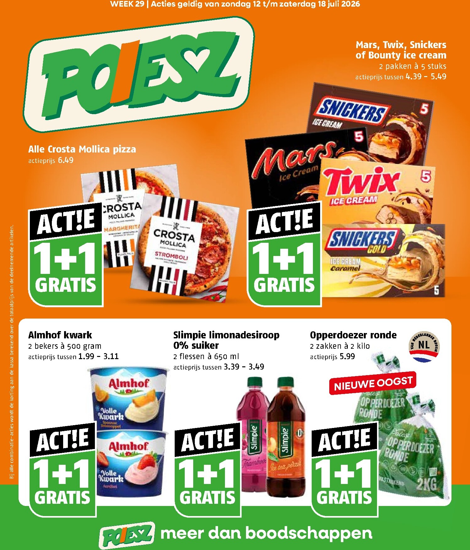 Poiesz folder voor volgende week van zondag 12-07-2026 tot zaterdag 18-07-2026