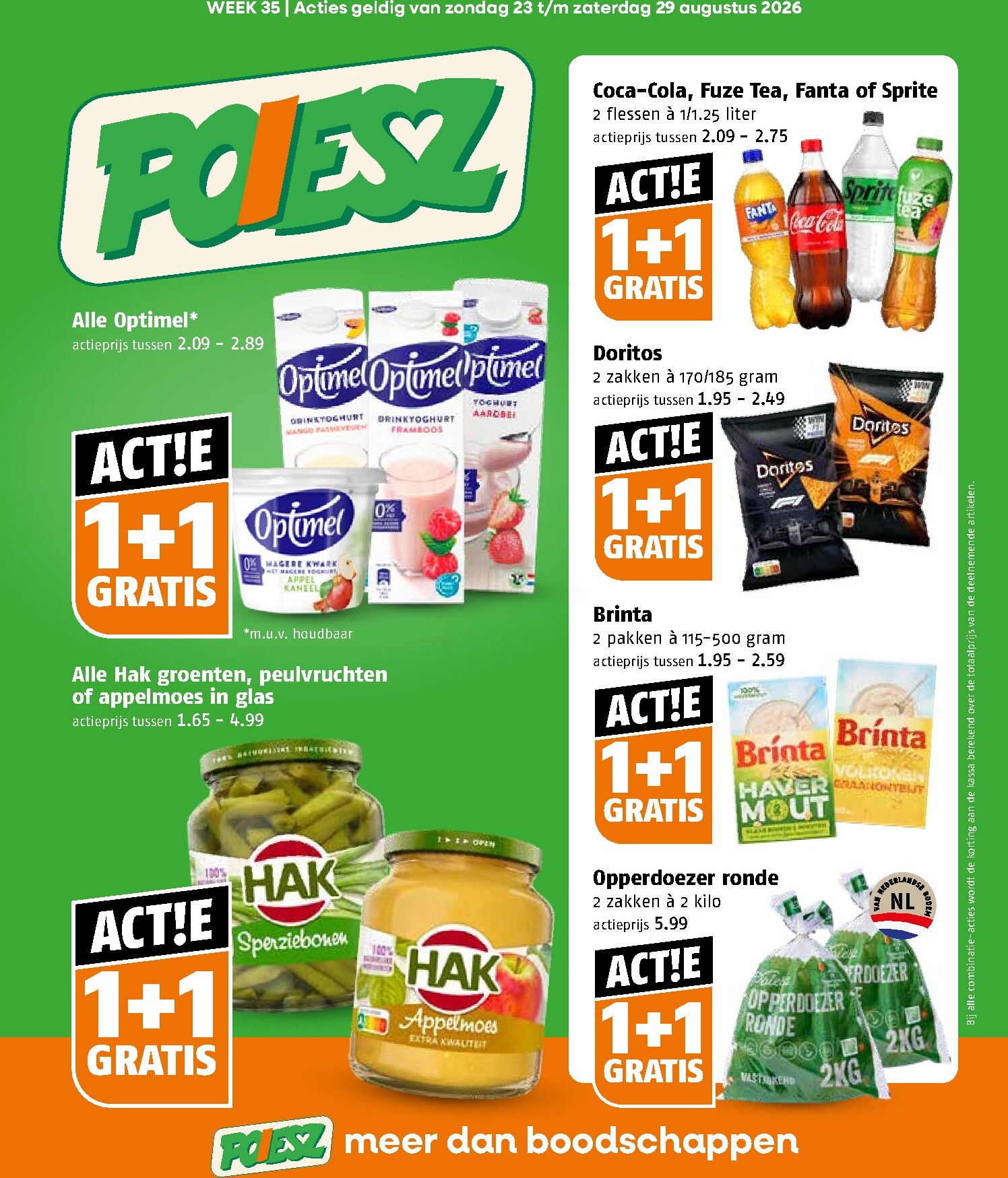 Poiesz folder voor volgende week van zondag 23-08-2026 tot zaterdag 29-08-2026
