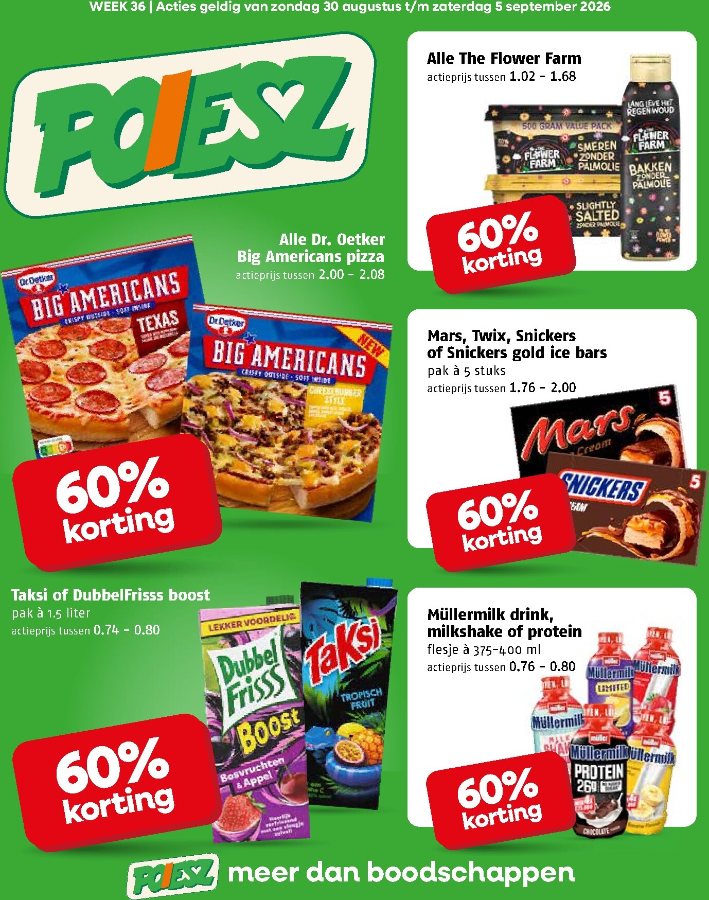 Poiesz folder voor volgende week van zondag 30-08-2026 tot zaterdag 05-09-2026