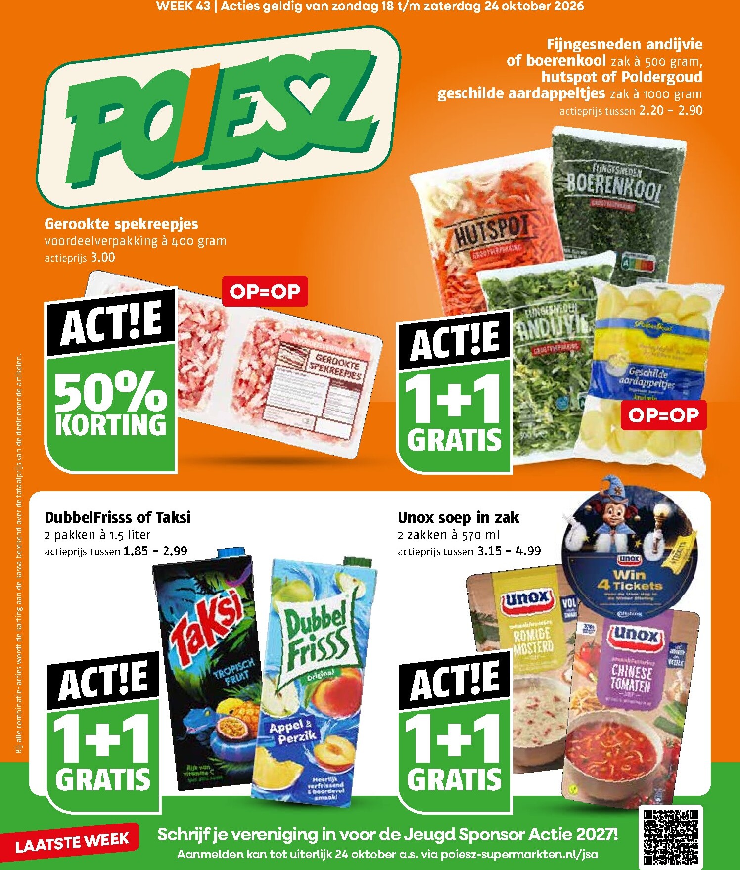 Poiesz folder voor volgende week van zondag 18-10-2026 tot zaterdag 24-10-2026