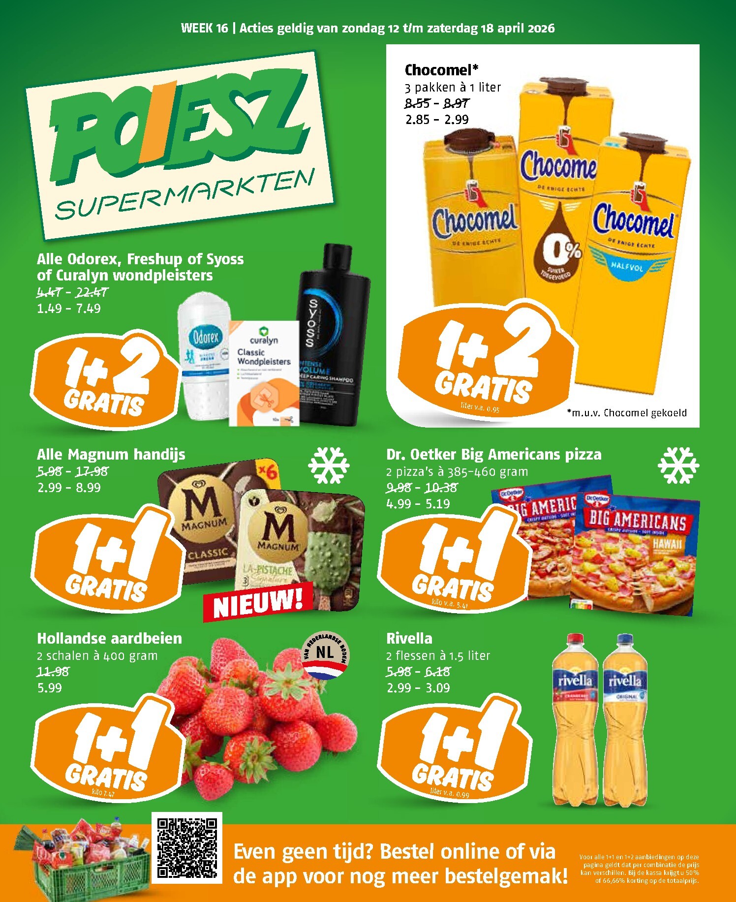 Poiesz folder voor volgende week van zondag 12-04-2026 tot zaterdag 18-04-2026