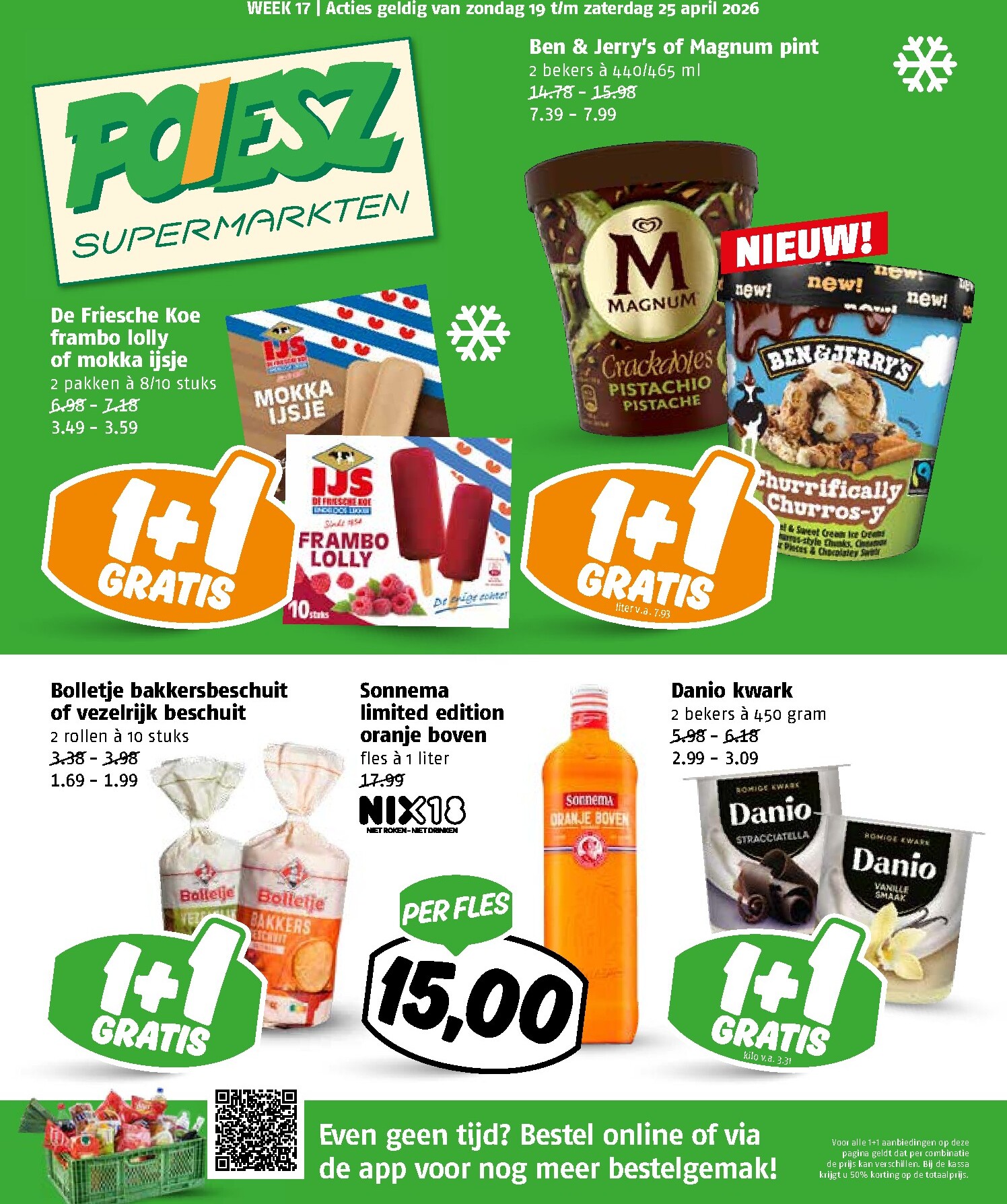 Poiesz folder voor volgende week van zondag 19-04-2026 tot zaterdag 25-04-2026