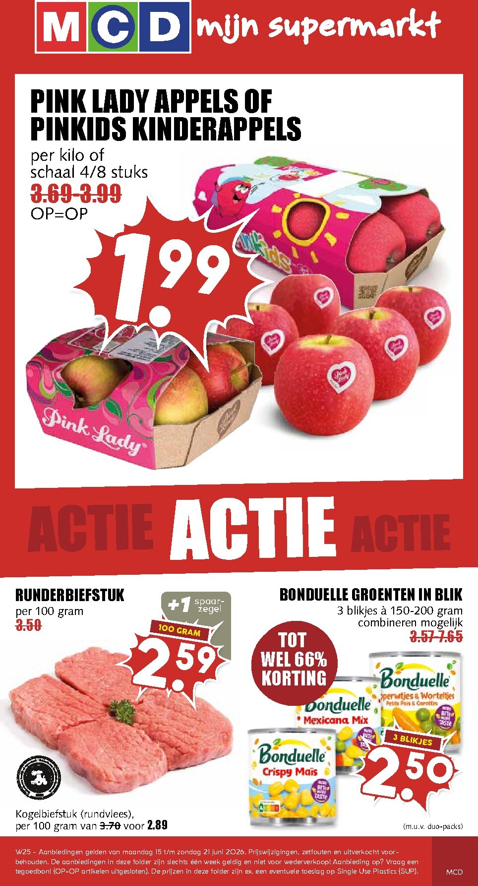 MCD - Supermarkt folder voor volgende week van maandag 15-06-2026 tot zondag 21-06-2026