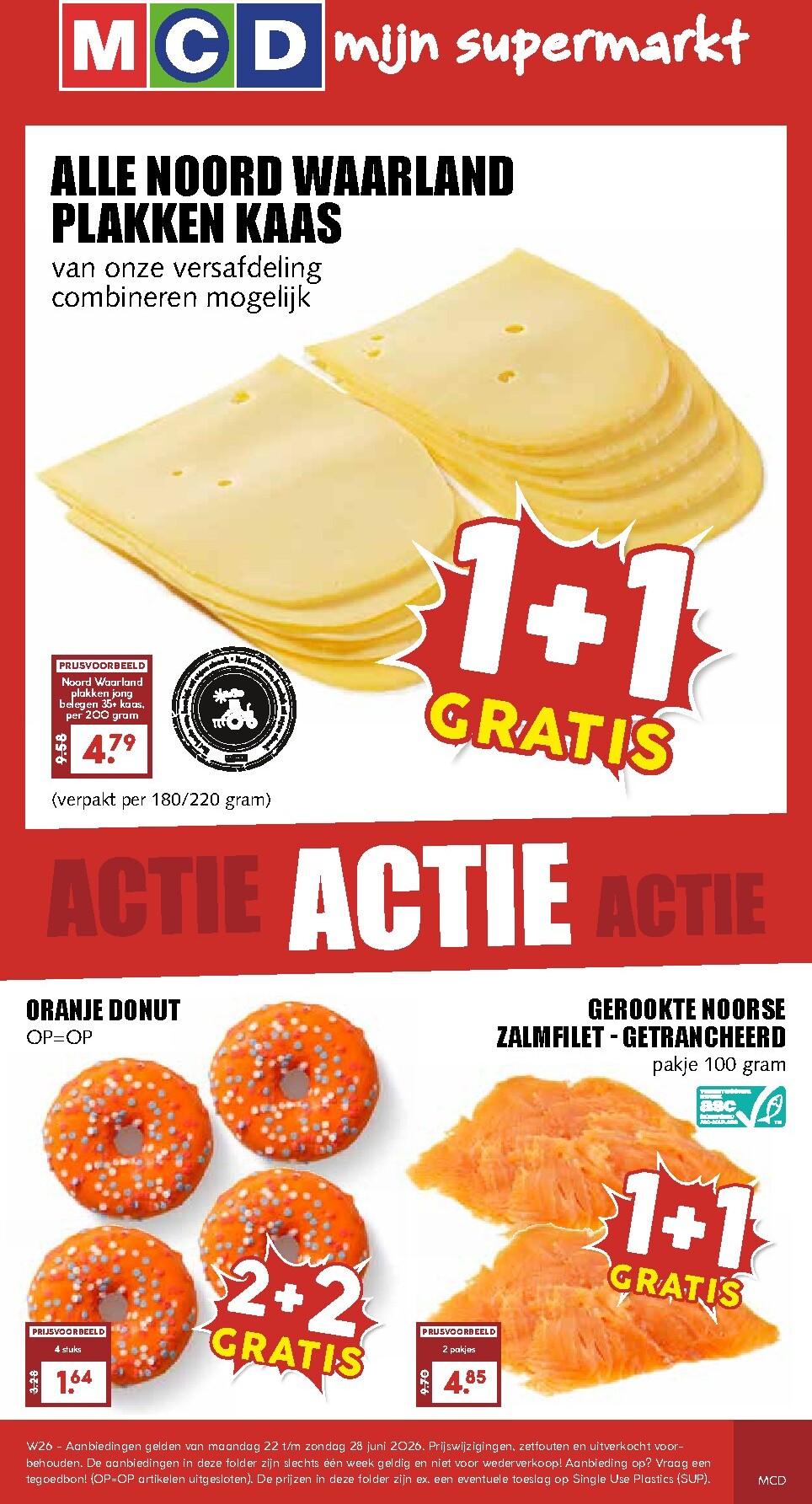 MCD - Supermarkten folder voor volgende week van maandag 22-06-2026 tot zondag 28-06-2026