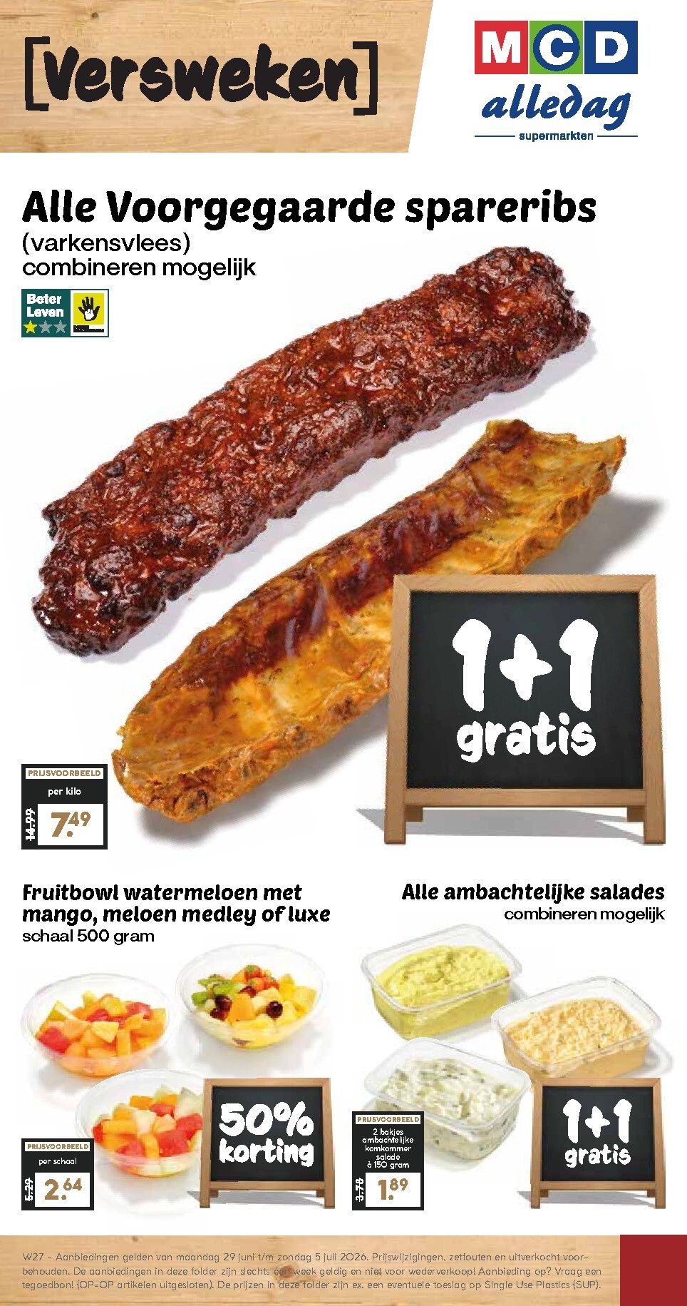 MCD - Alledag folder voor volgende week van maandag 29-06-2026 tot zondag 05-07-2026