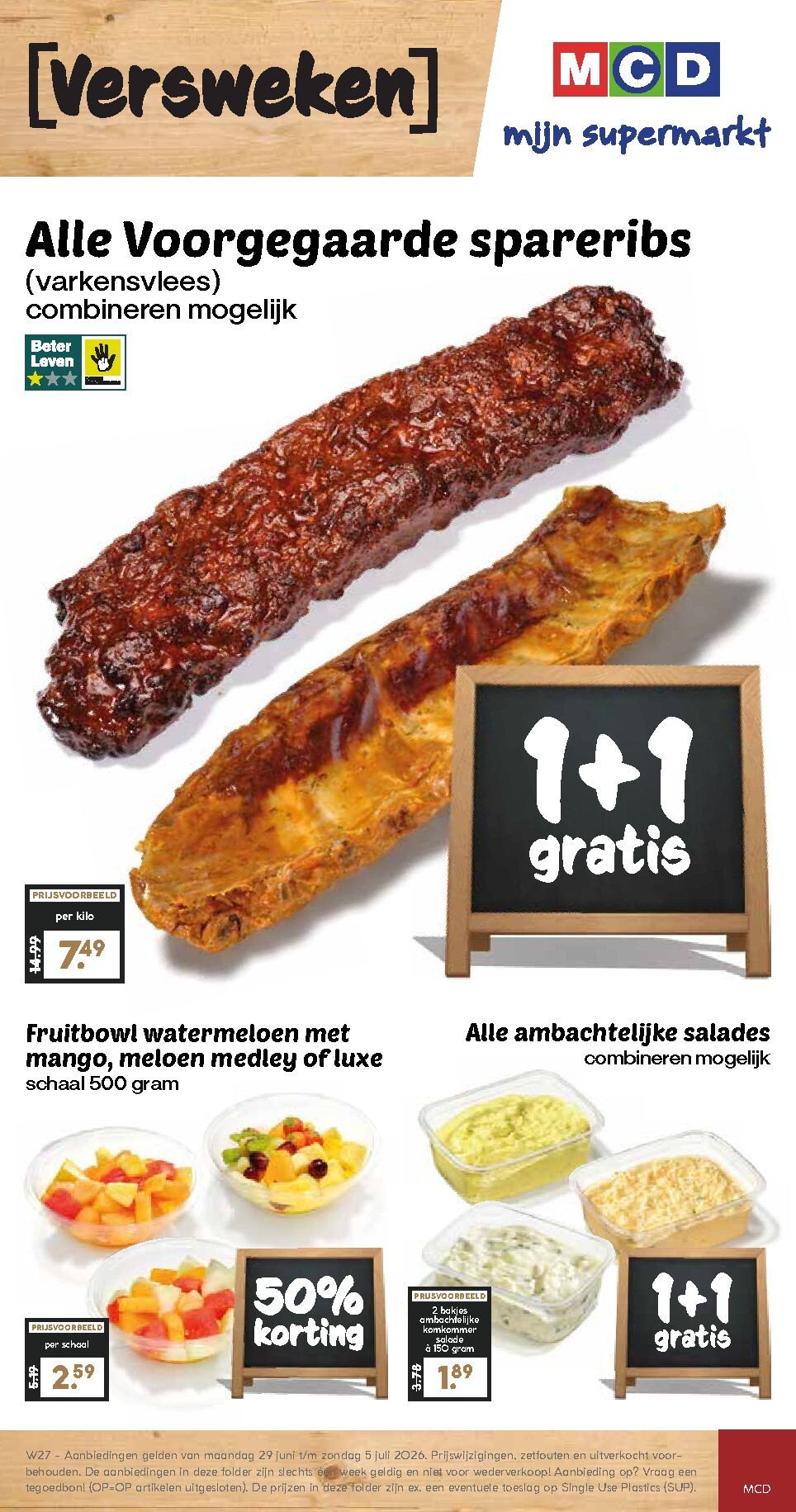MCD - Supermarkten folder voor volgende week van maandag 29-06-2026 tot zondag 05-07-2026