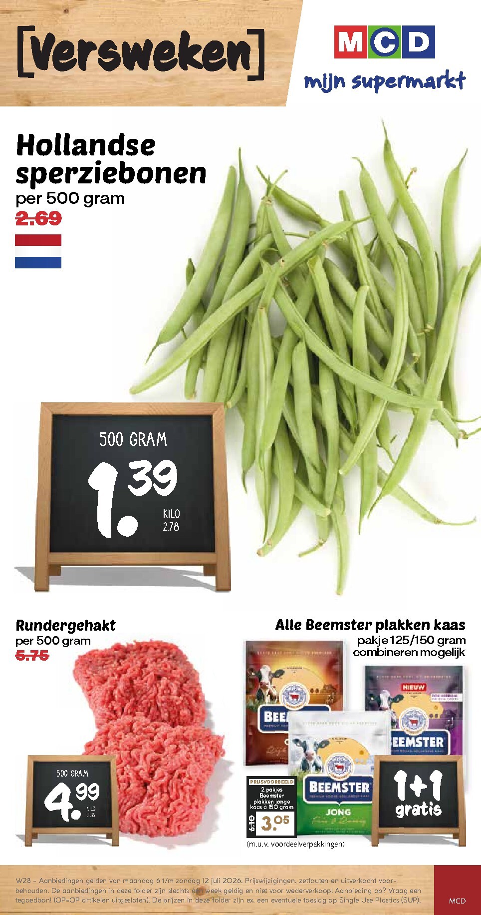 MCD folder voor volgende week van maandag 06-07-2026 tot zondag 12-07-2026