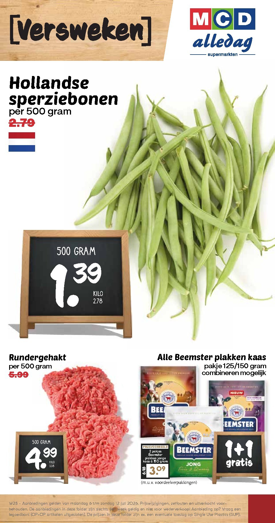 MCD - Alledag folder voor volgende week van maandag 06-07-2026 tot zondag 12-07-2026