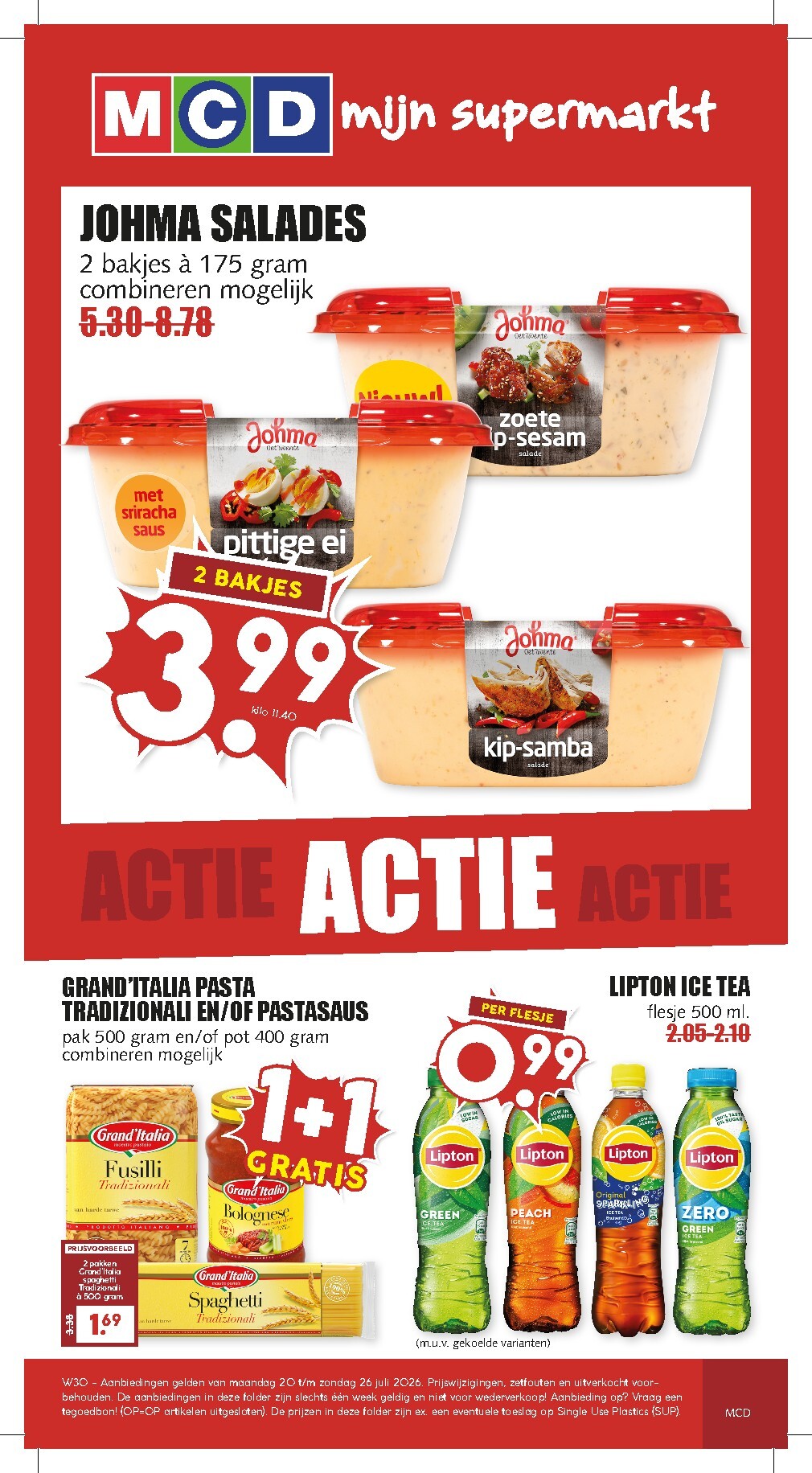 MCD folder voor volgende week van maandag 20-07-2026 tot zondag 26-07-2026