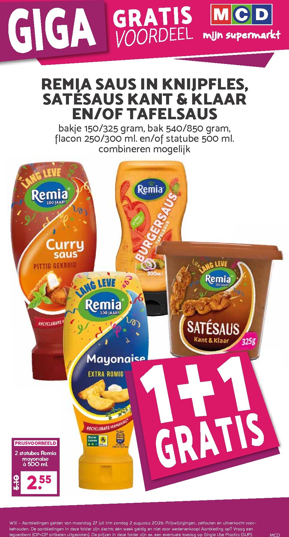 MCD - Supermarkten folder voor volgende week van maandag 27-07-2026 tot zondag 02-08-2026