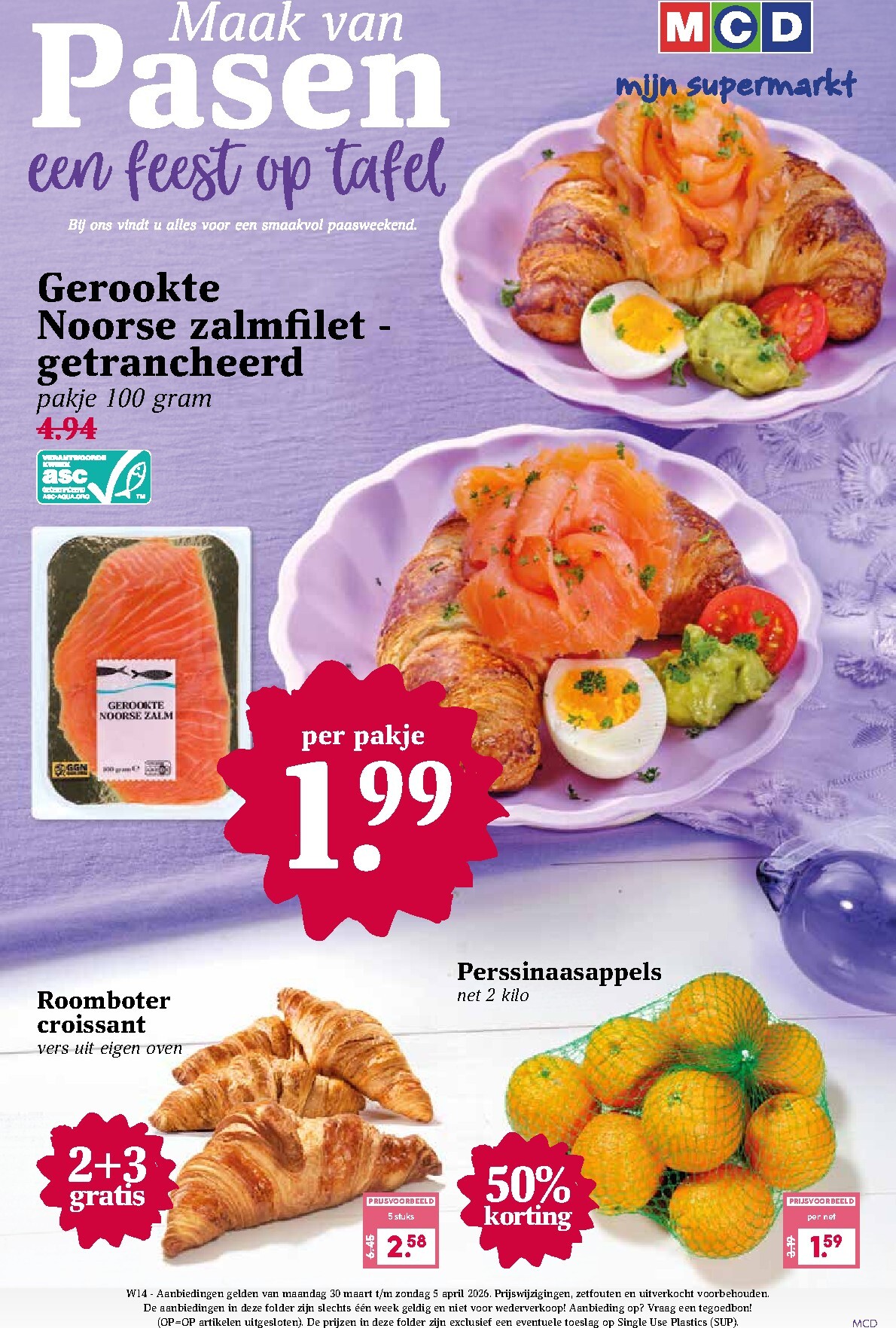 De MCD - Supermarkten folder geldig vanaf 30-03-2026 t/m 05-04-2026