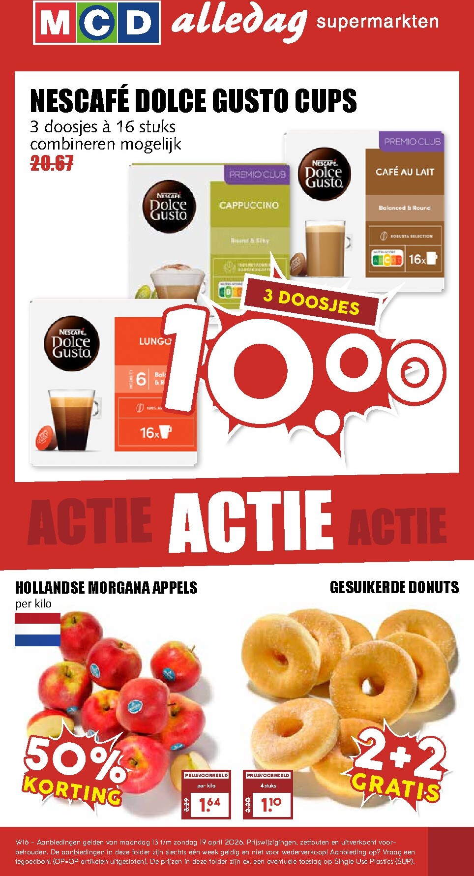 MCD - Alledag folder voor volgende week van maandag 13-04-2026 tot zondag 19-04-2026