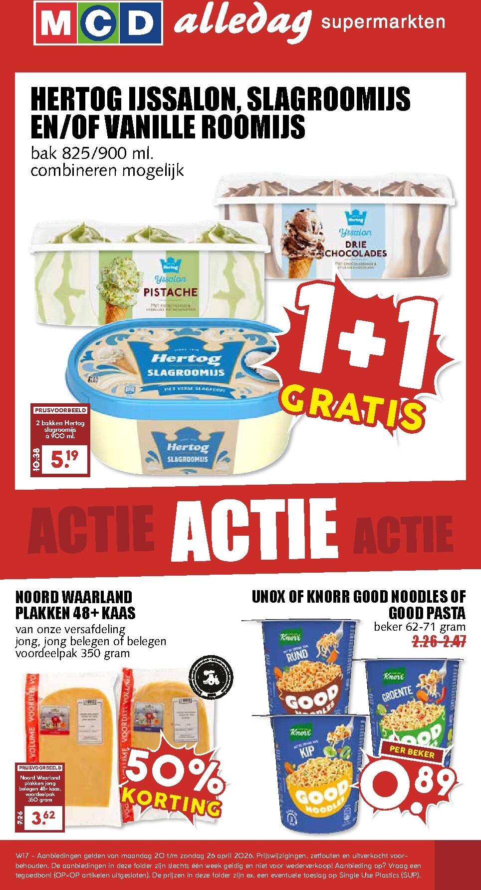 Huidige MCD - Alledag folder geldig van maandag 20-04-2026 tot zondag 26-04-2026