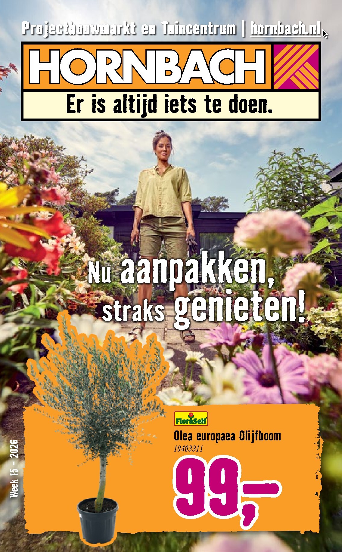 Huidige Hornbach folder geldig van dinsdag 07-04-2026 tot zondag 03-05-2026