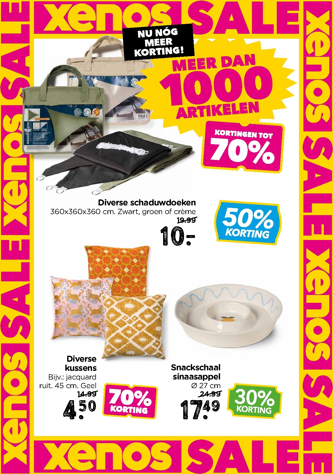 Huidige Xenos folder geldig van maandag 06-07-2026 tot zondag 19-07-2026