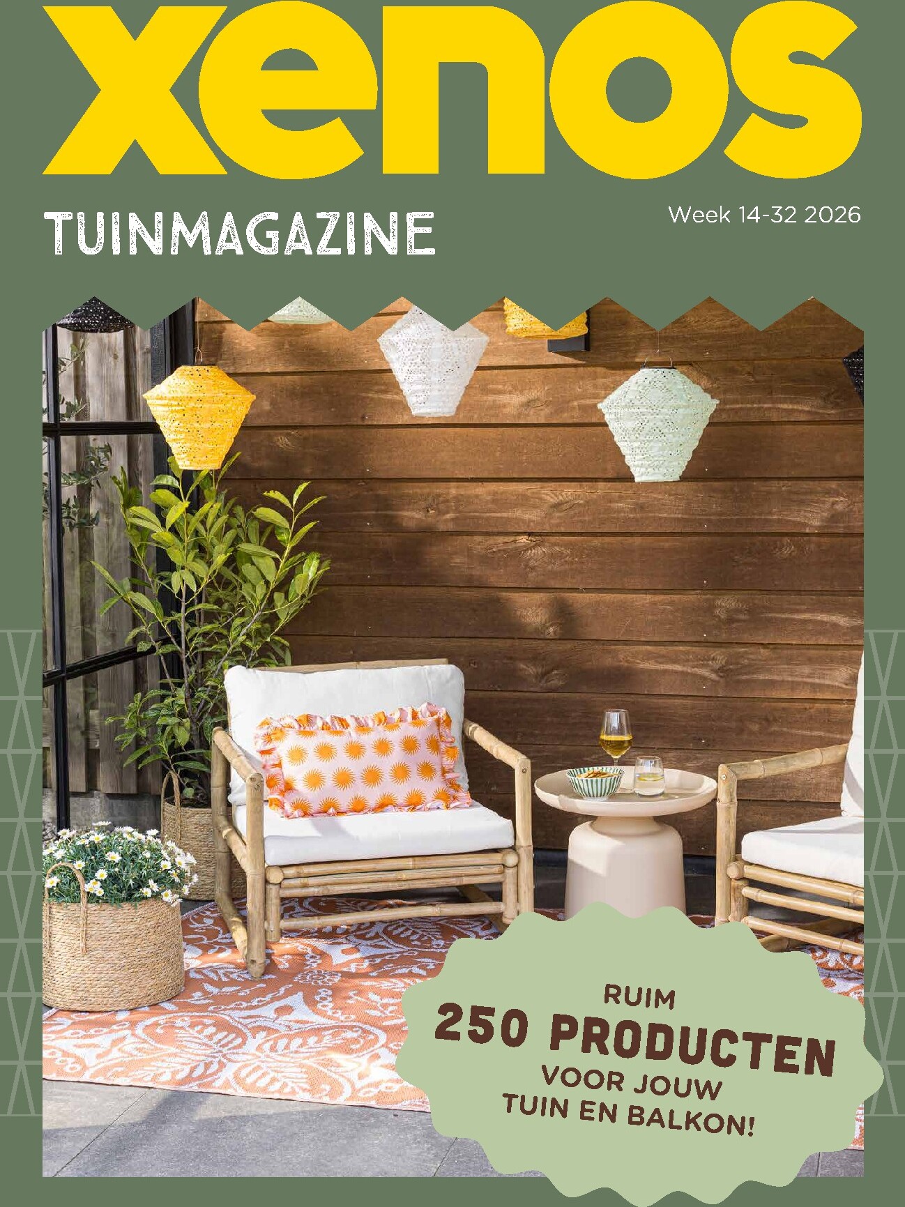 Huidige Xenos - Tuinmagazine folder geldig van zaterdag 04-07-2026 tot vrijdag 14-08-2026