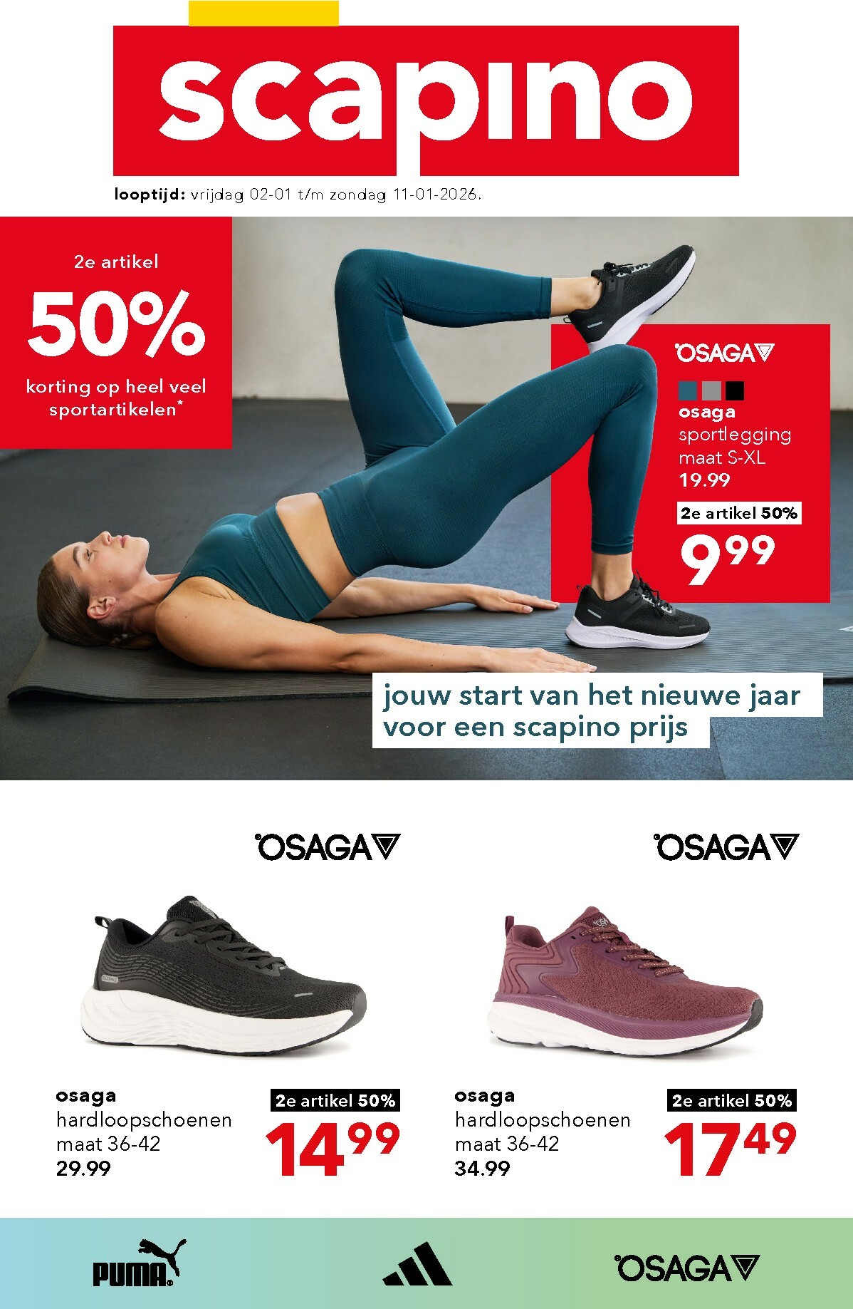 De Scapino folder geldig vanaf 02-01 t/m 11-01