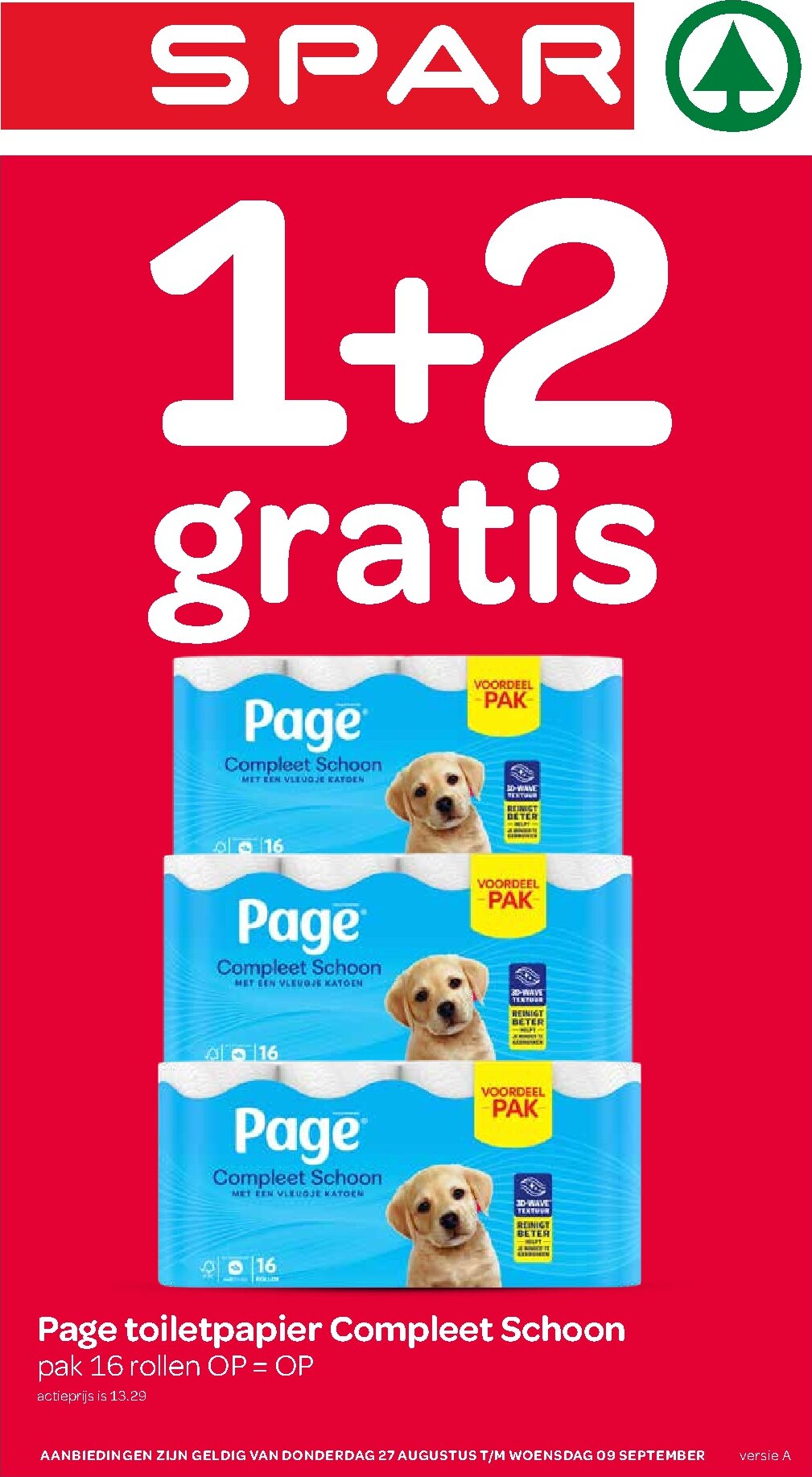 Huidige SPAR folder geldig van donderdag 27-08-2026 tot woensdag 09-09-2026
