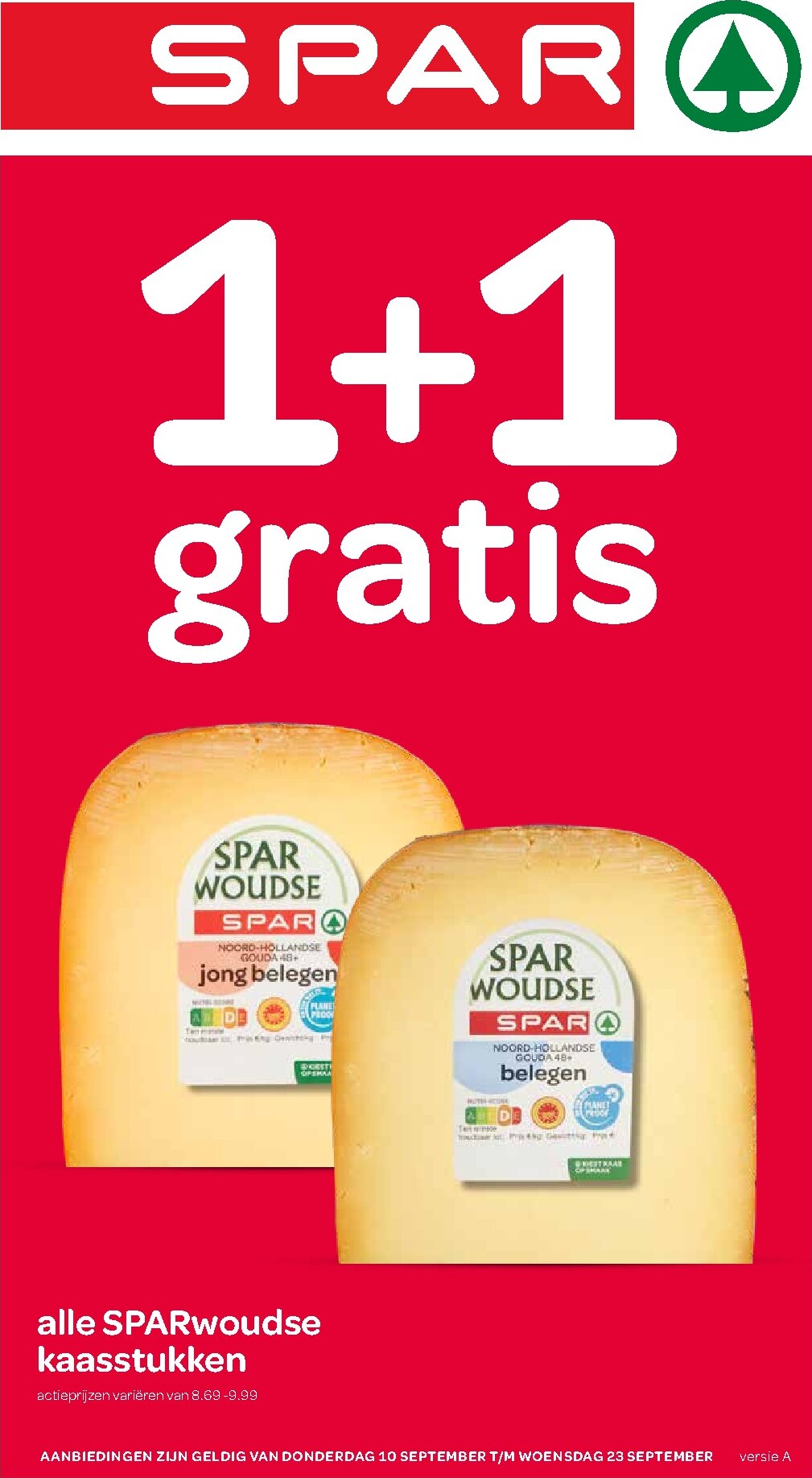 Huidige SPAR folder geldig van donderdag 10-09-2026 tot woensdag 23-09-2026