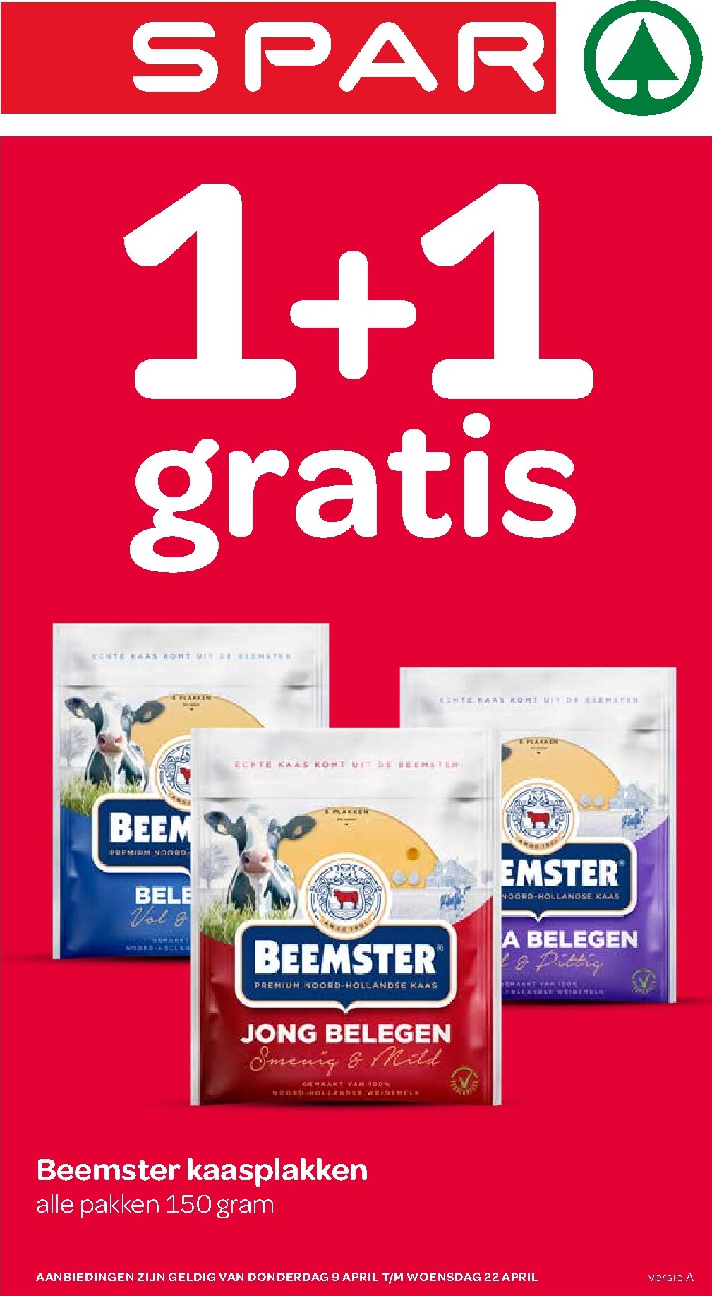 Huidige SPAR folder geldig van donderdag 09-04-2026 tot woensdag 22-04-2026