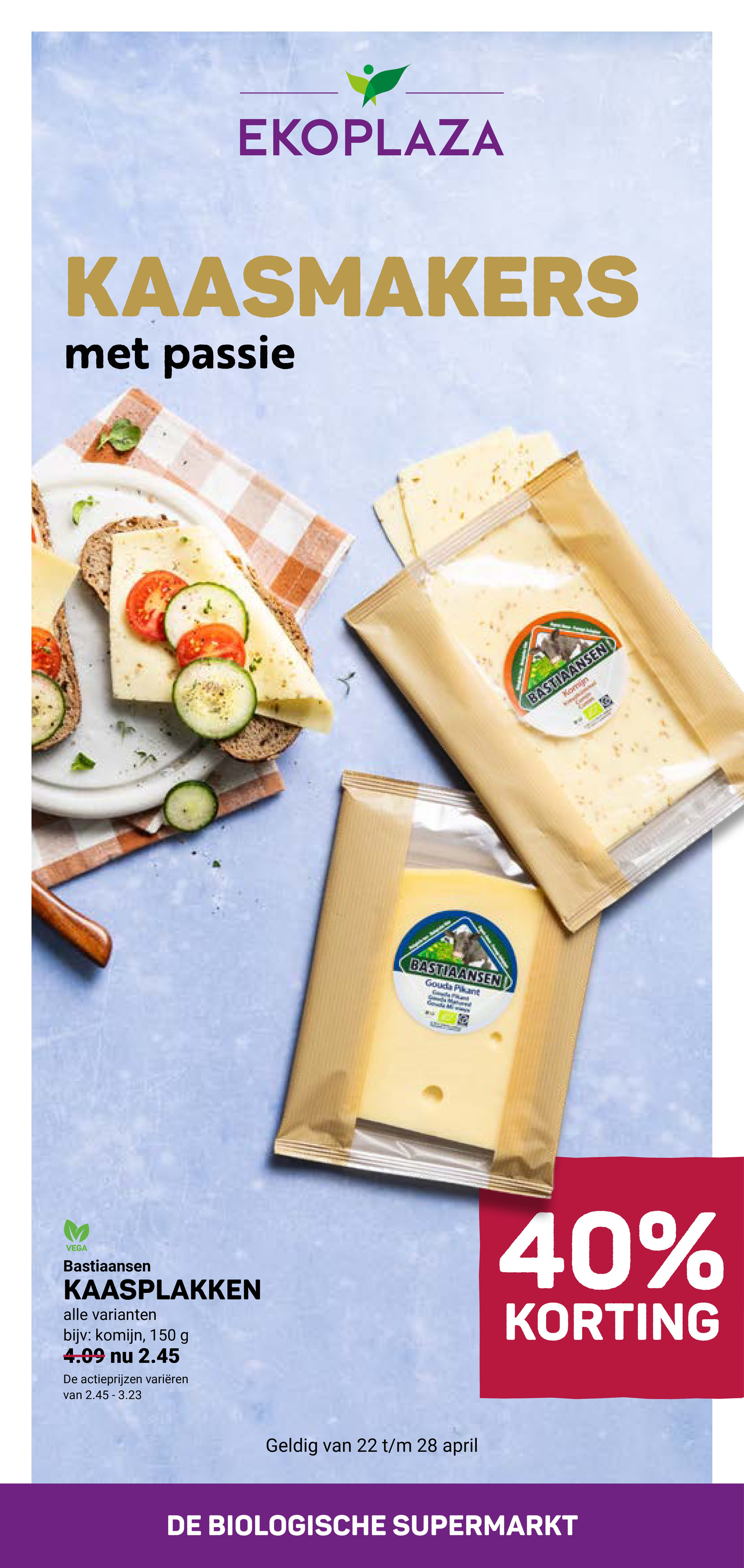 Huidige Ekoplaza folder geldig van woensdag 22-04-2026 tot dinsdag 28-04-2026