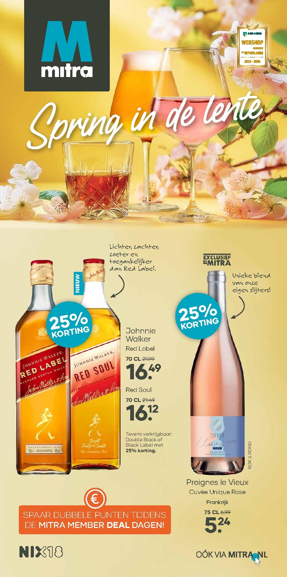 Huidige Mitra folder geldig van maandag 20-04-2026 tot zondag 10-05-2026