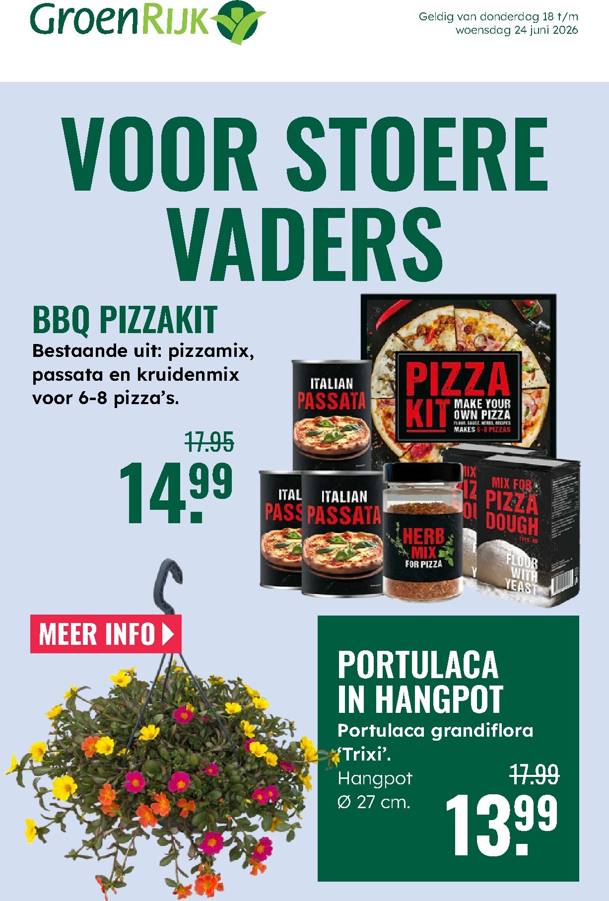 Huidige GroenRijk folder geldig van donderdag 18-06-2026 tot woensdag 24-06-2026