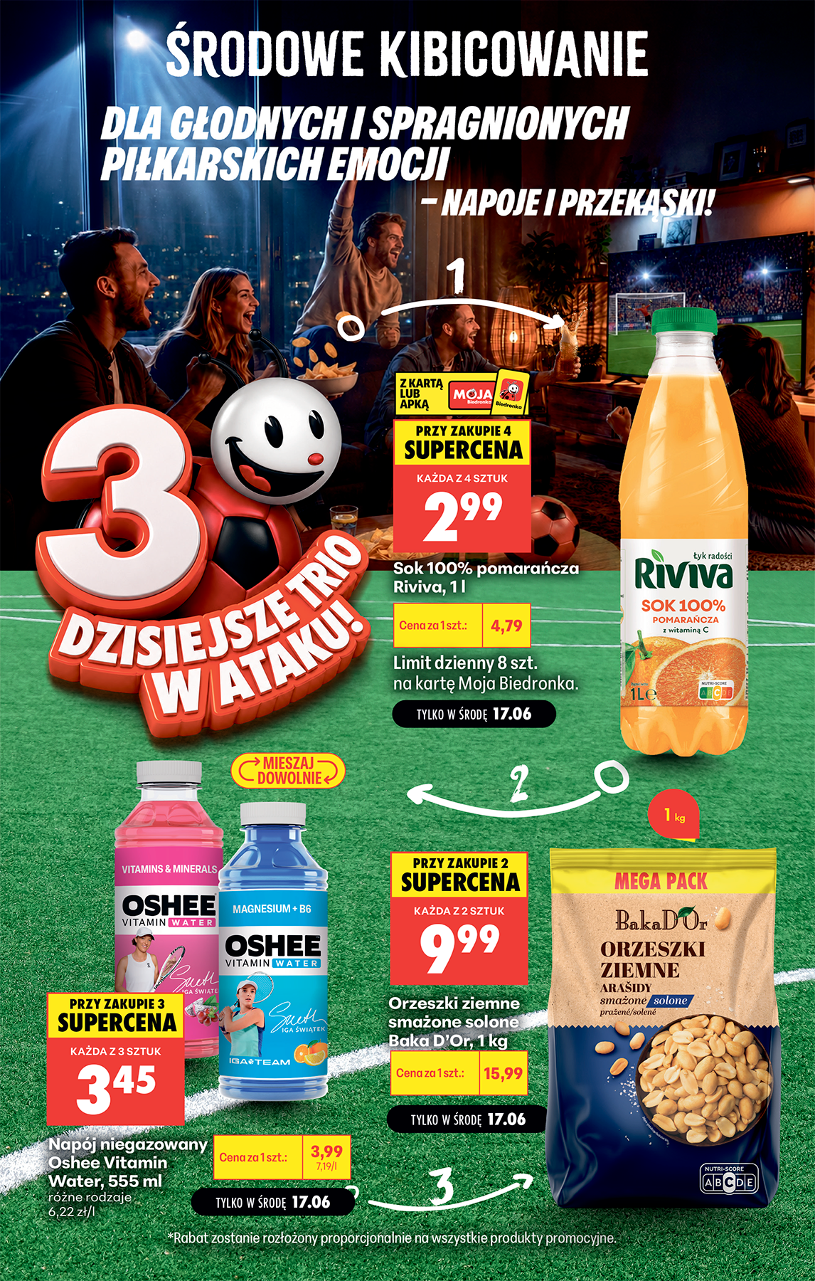 Aktualna gazetka Biedronka - Football ważna od 17.06.2026 do 20.06.2026