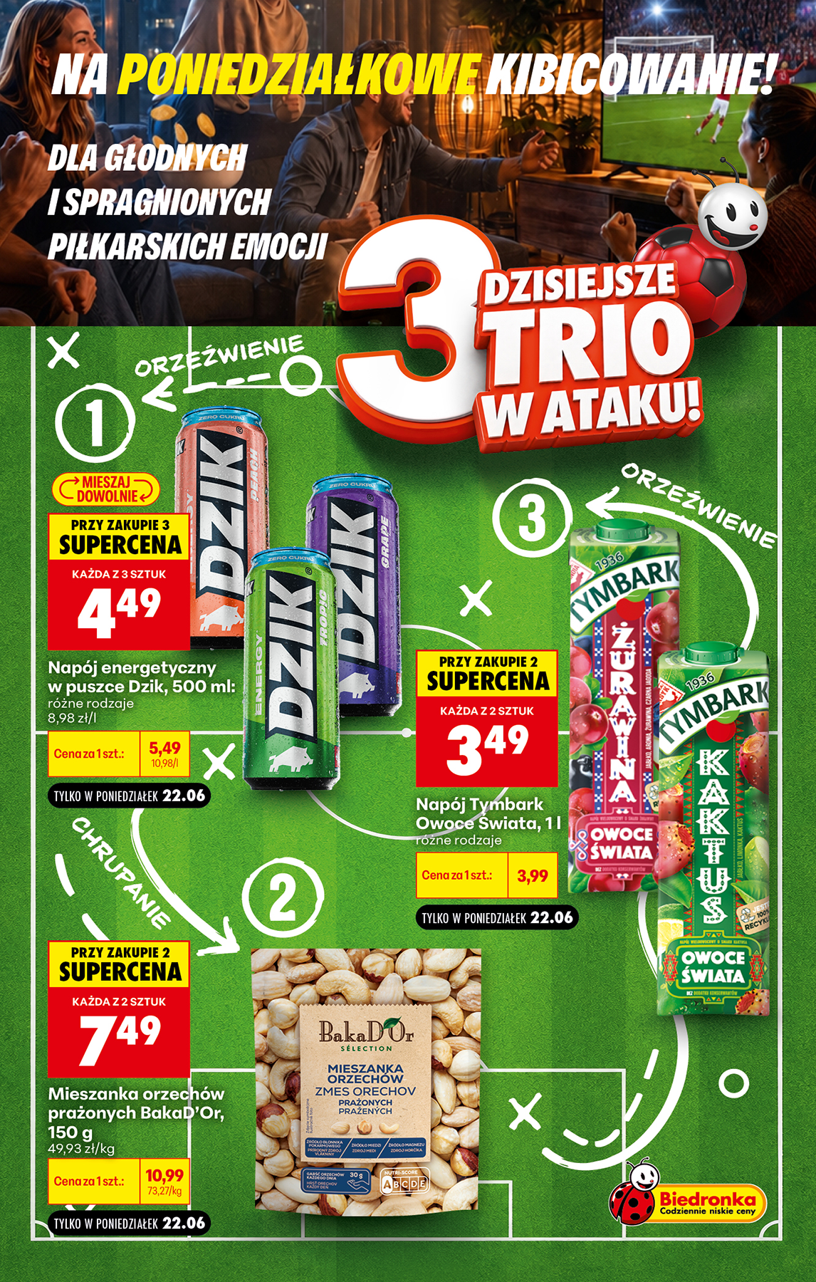 Aktualna gazetka Biedronka - Football ważna od 22.06.2026 do 30.06.2026