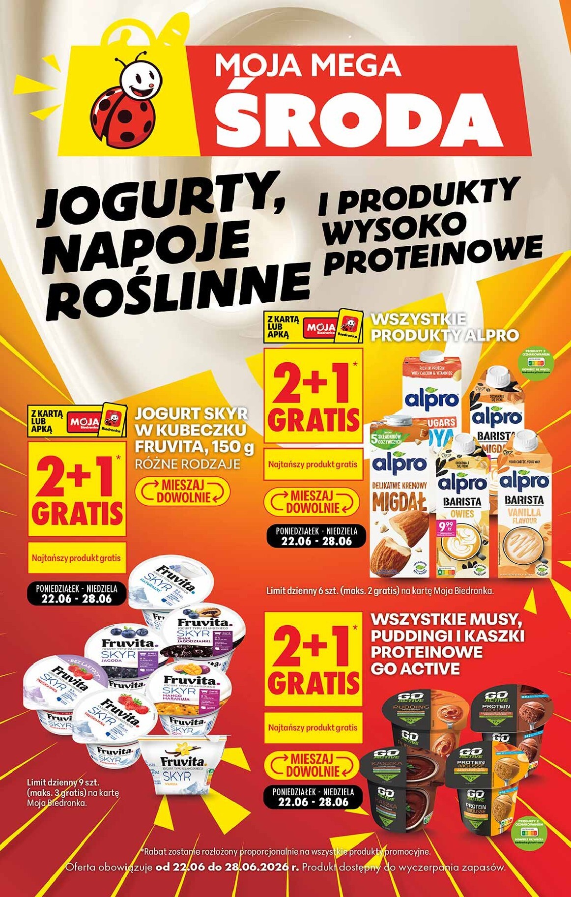 Aktualna gazetka Biedronka ważna od 22.06.2026 do 28.06.2026