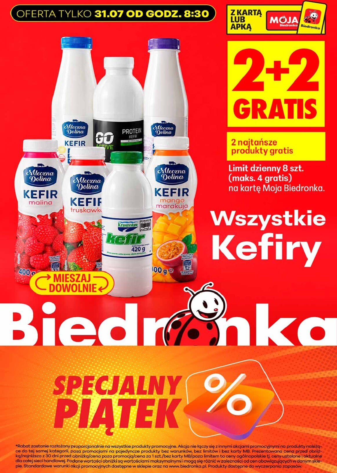 Aktualna gazetka Biedronka - Okazje ważna od 31.07.2026 - 31.07.2026