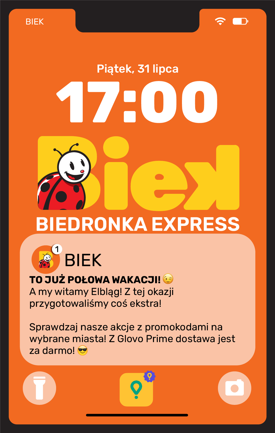 Aktualna gazetka Biedronka - BIEK ważna od 31.07.2026 do 02.08.2026