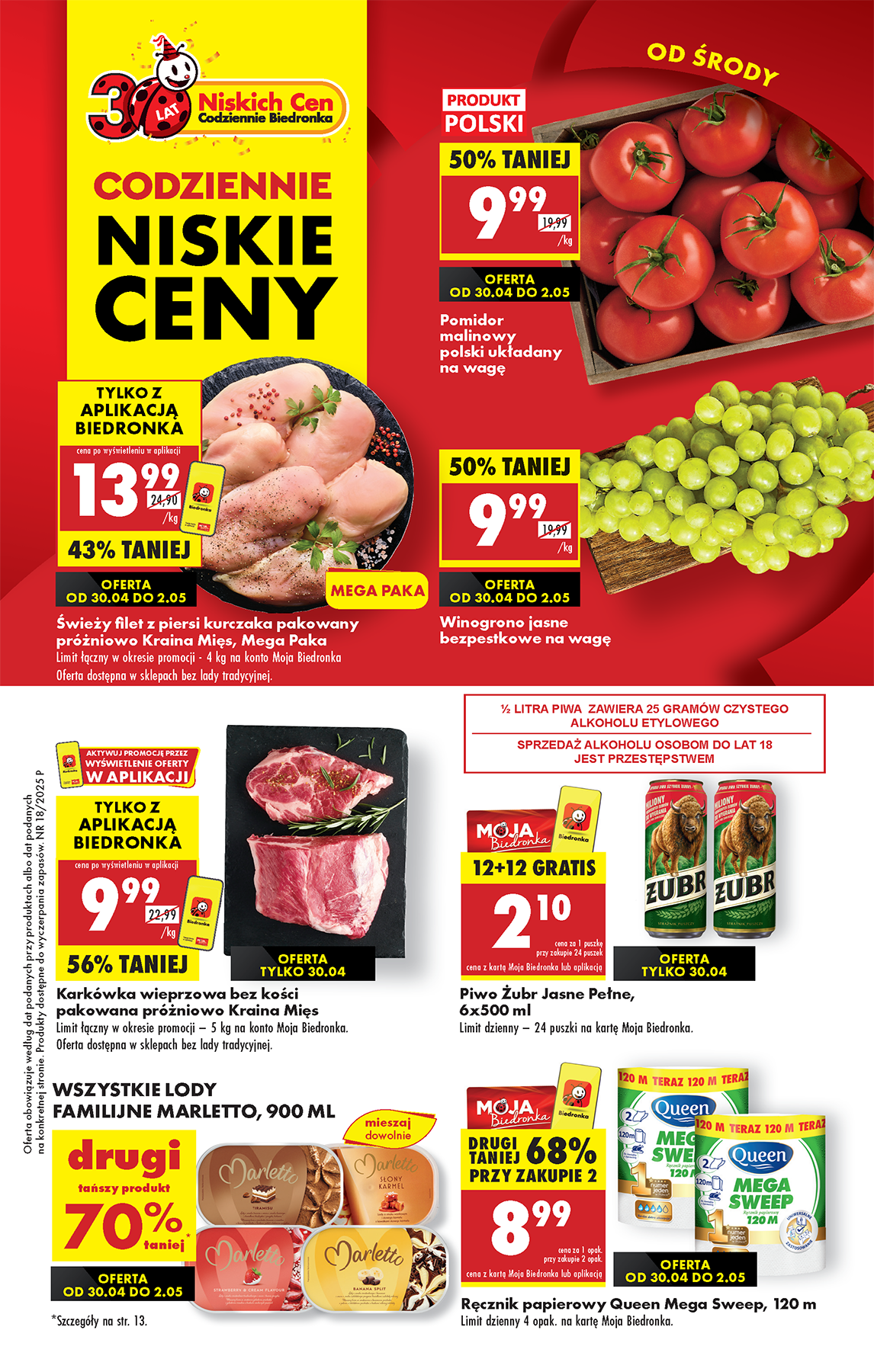 Niesamowite Okazje w Biedronce: Świeży filet z piersi kurczaka, LIDL: Banany luzem, Kaufland: Sos Heinz BBQ - 30 kwietnia 2025, najnowsze promocje i zniżki!