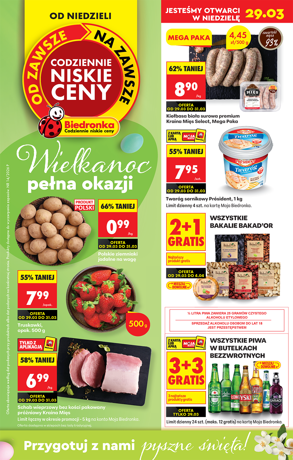 Gazetka Biedronka - ważna od 29.03.2026 do 04.04.2026