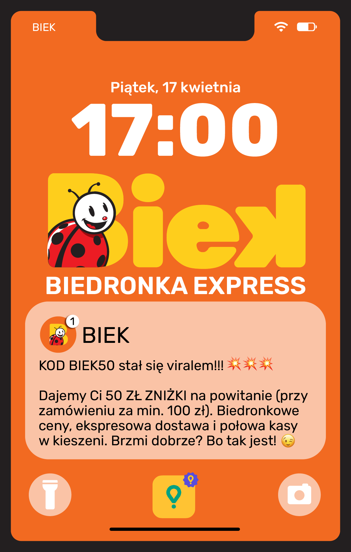 Aktualna gazetka Biedronka - Express ważna od 17.04.2026 do 23.04.2026