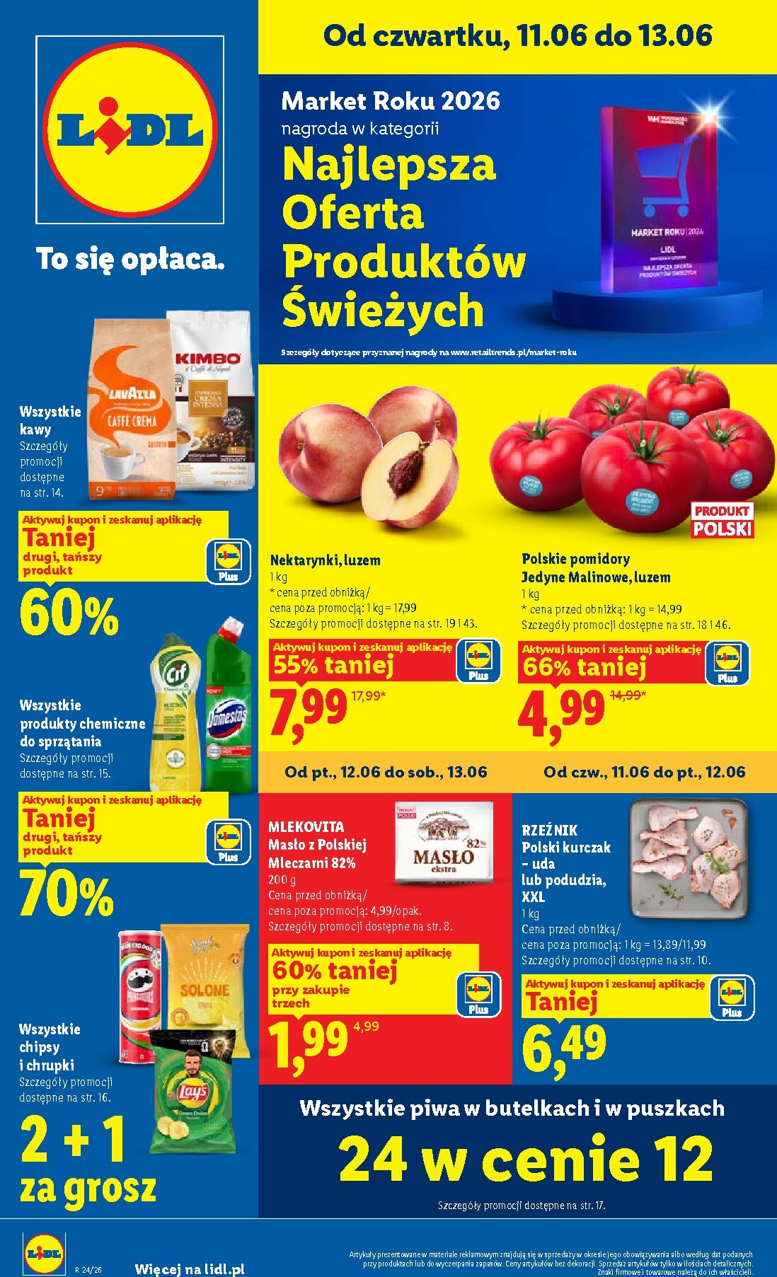 Nowa gazetka Lidl ważna od 11.06.2026 do 13.06.2026