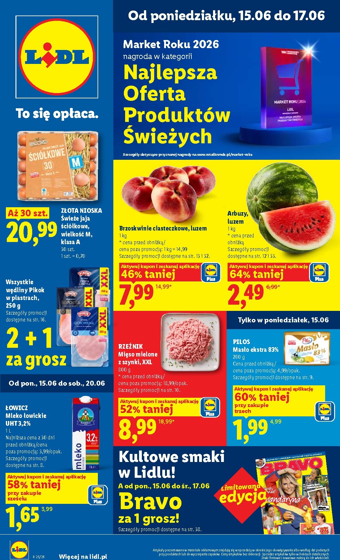 Nowa gazetka Lidl - Gazetka ważna od 15.06 do 17.06 ważna od 15.06.2026 do 17.06.2026
