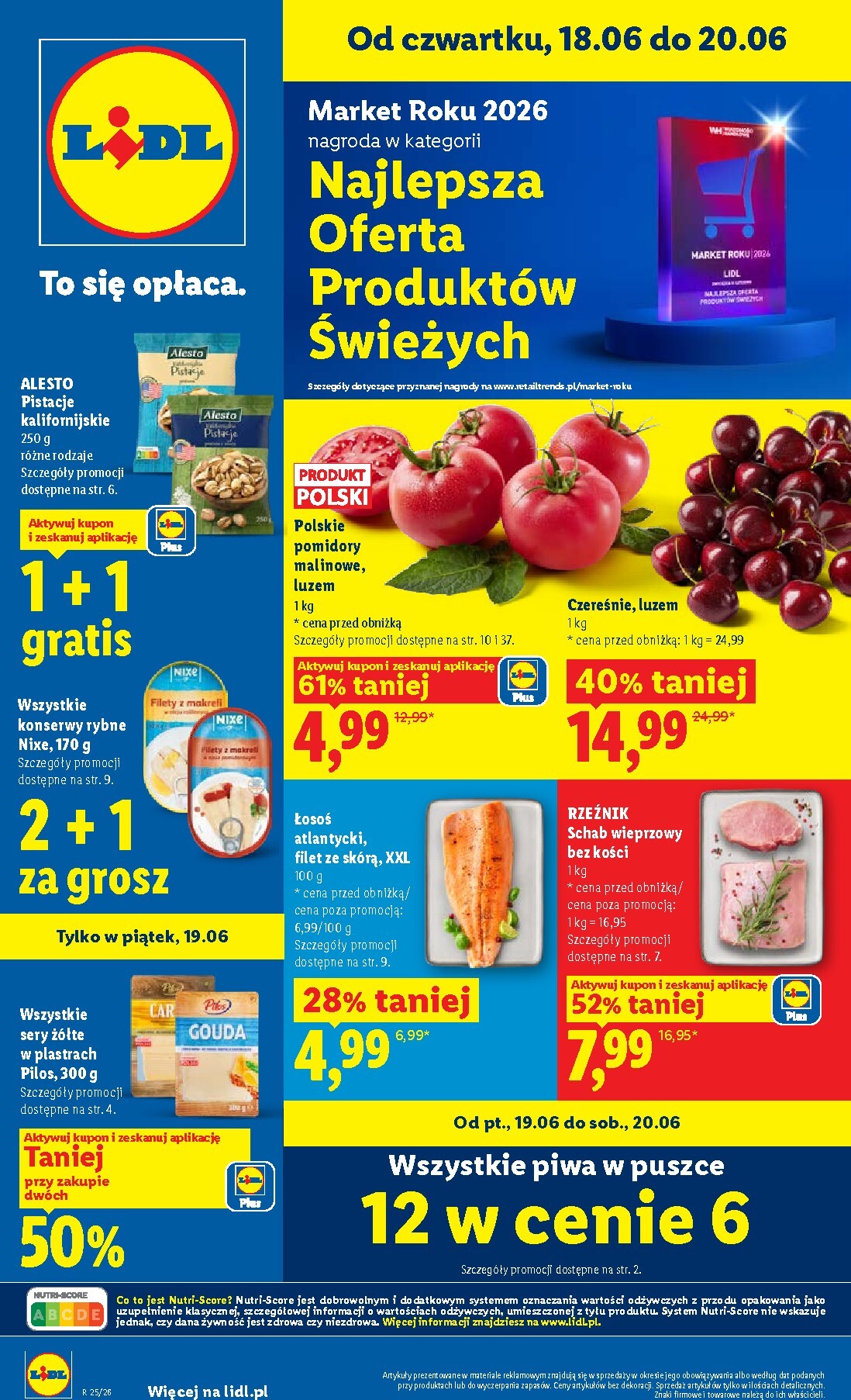 Nowa gazetka Lidl - Gazetka ważna od 18.06 do 20.06 ważna od 18.06.2026 do 20.06.2026