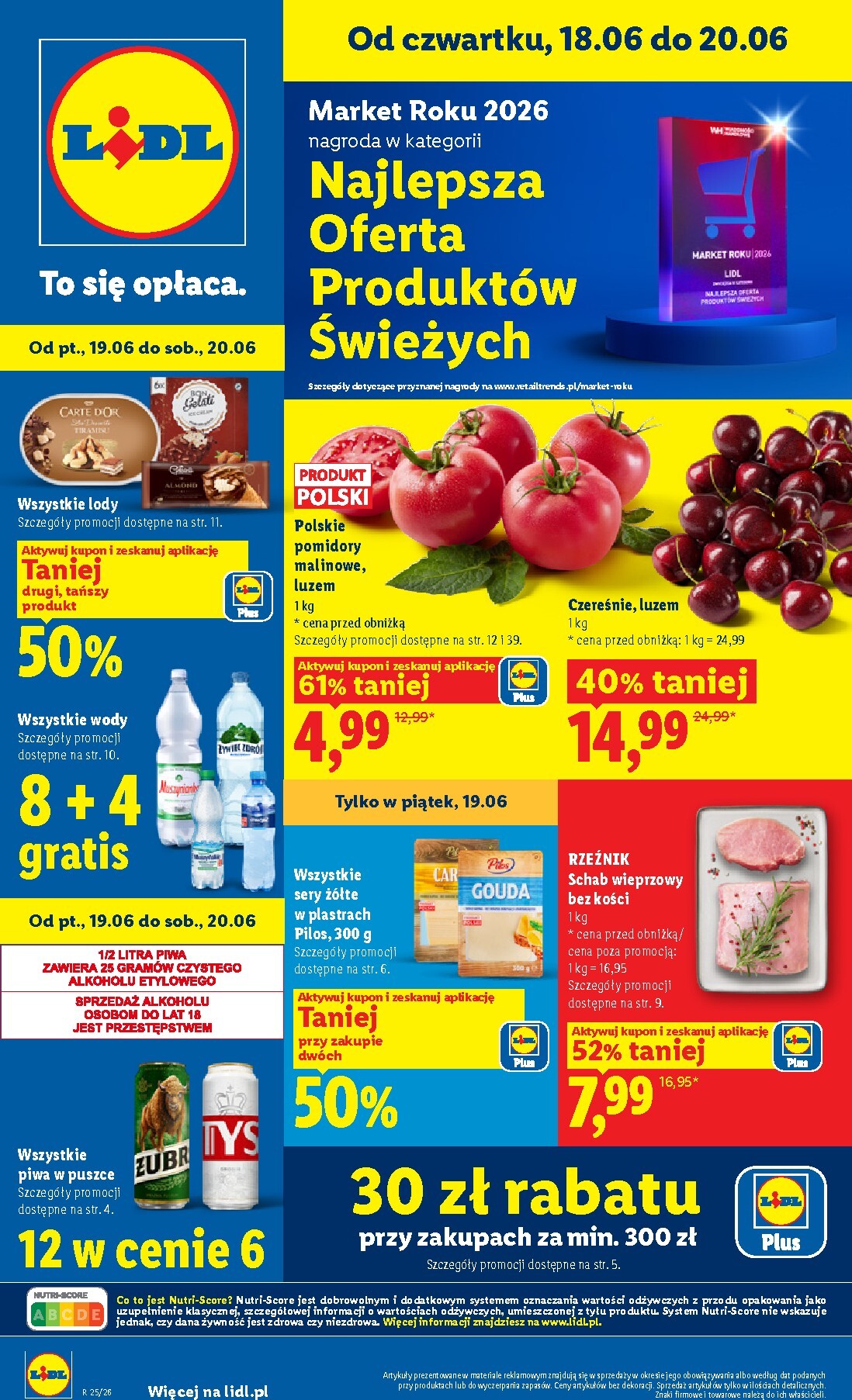 Aktualna gazetka Lidl - Gazetka ważna od 18.06 do 20.06 ważna od 18.06.2026 do 20.06.2026