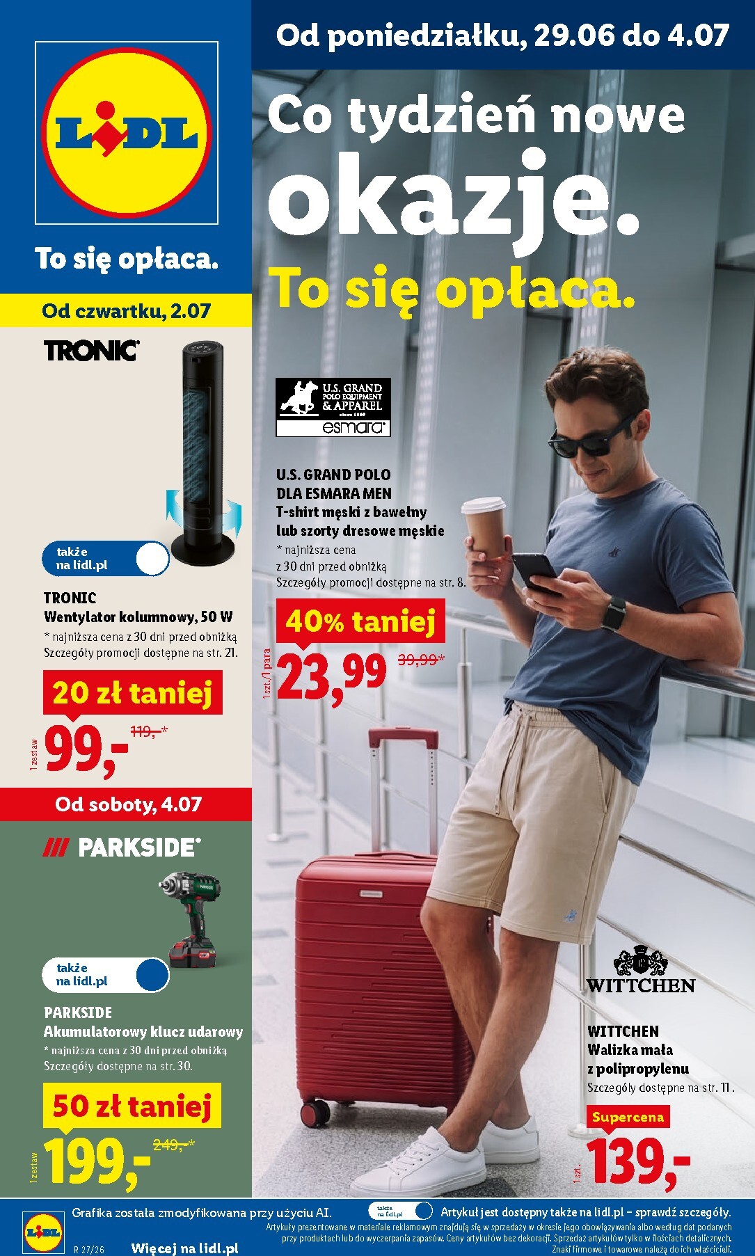Nowa gazetka Lidl - Katalog ważny od 29.06 ważna od 29.06.2026 do 04.07.2026