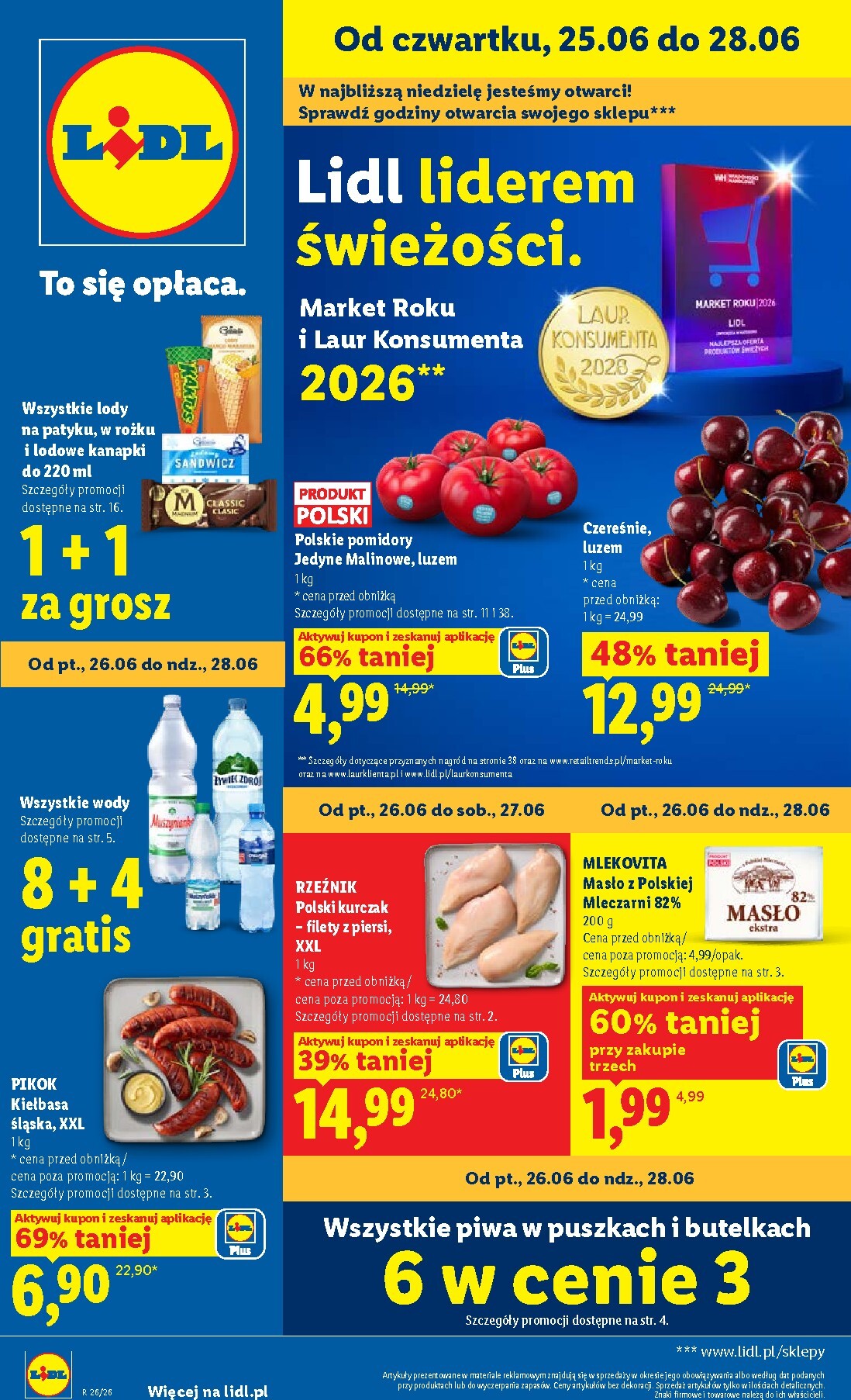Nowa gazetka Lidl - Gazetka ważna od 25.06 do 28.06 ważna od 25.06.2026 do 28.06.2026
