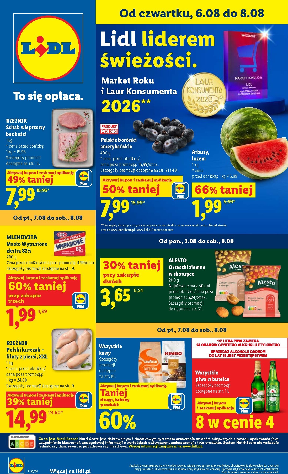Nowa gazetka Lidl ważna od 06.08.2026 do 08.08.2026