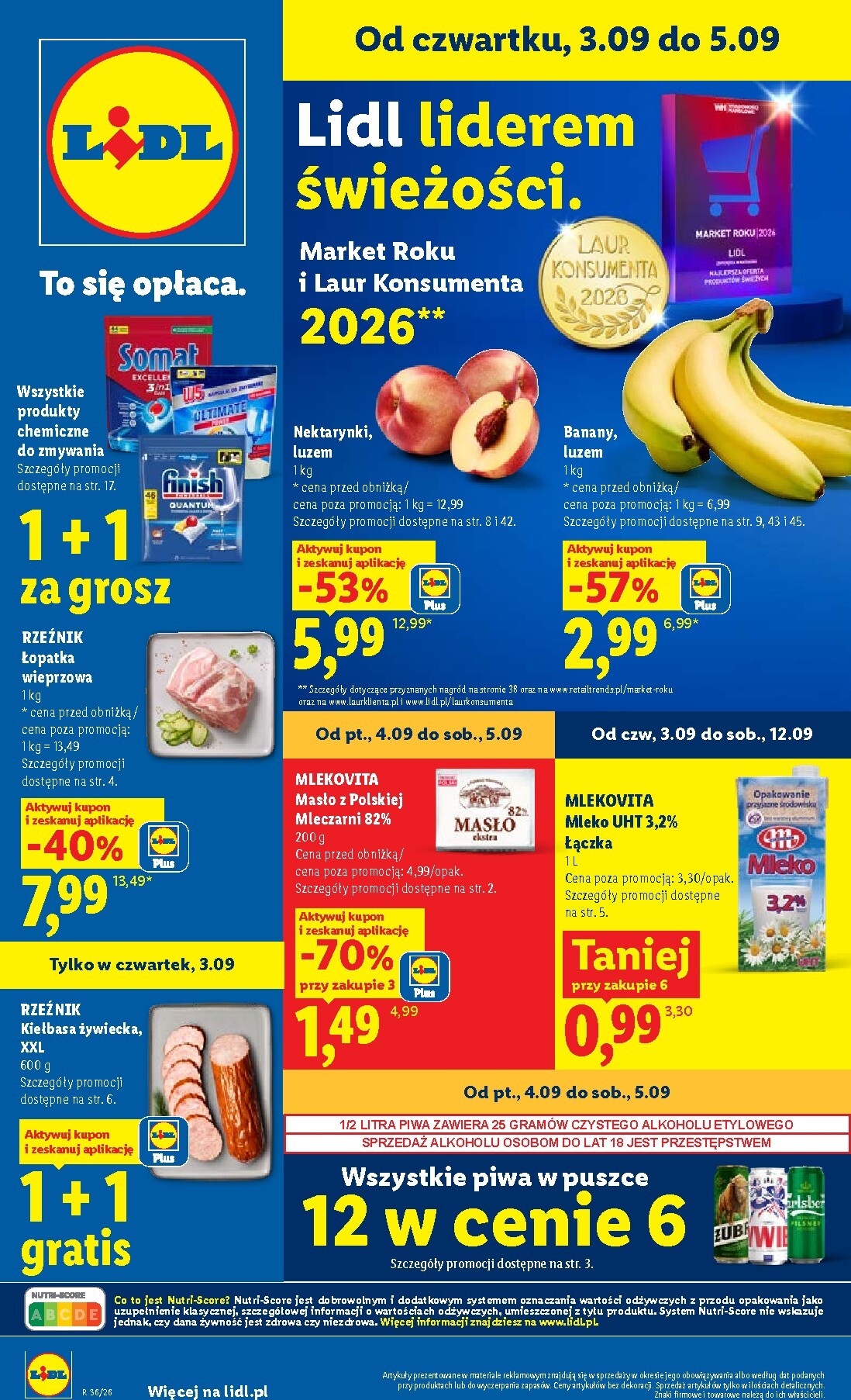Nowa gazetka Lidl ważna od 03.09.2026 do 05.09.2026