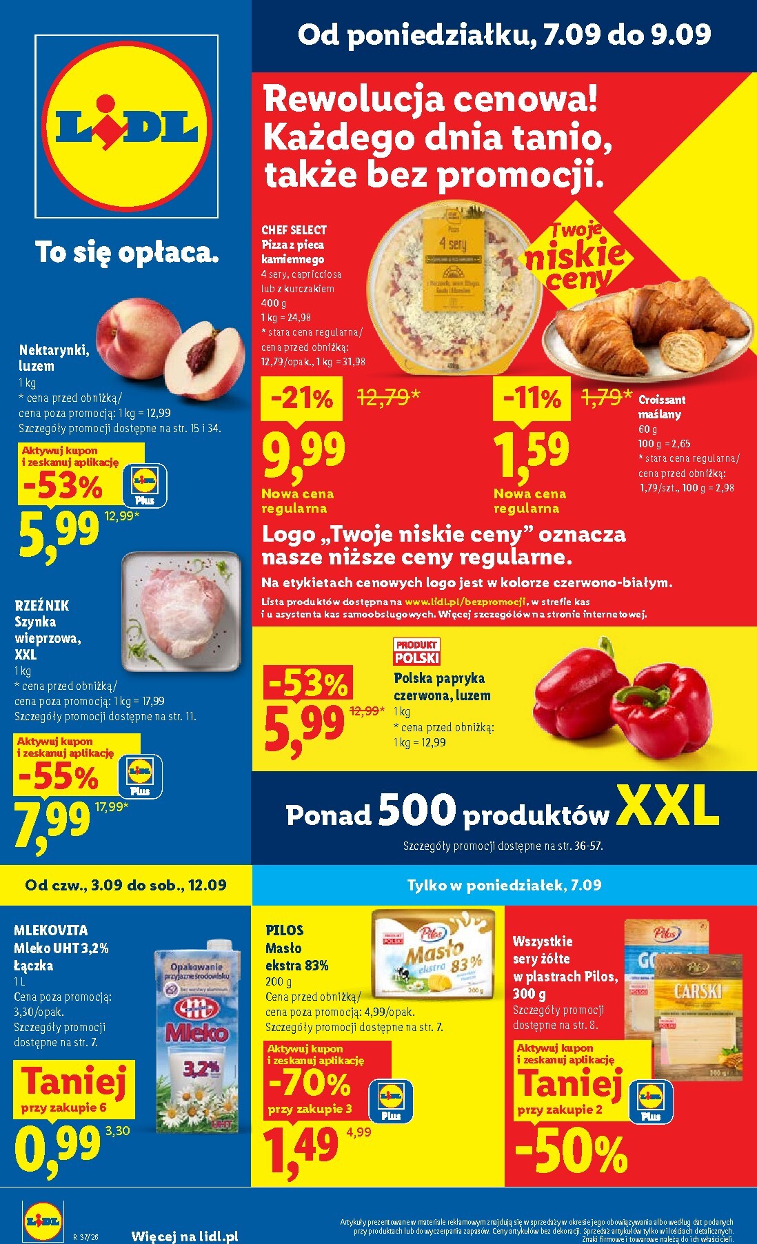 Aktualna gazetka Lidl ważna od 07.09.2026 do 09.09.2026